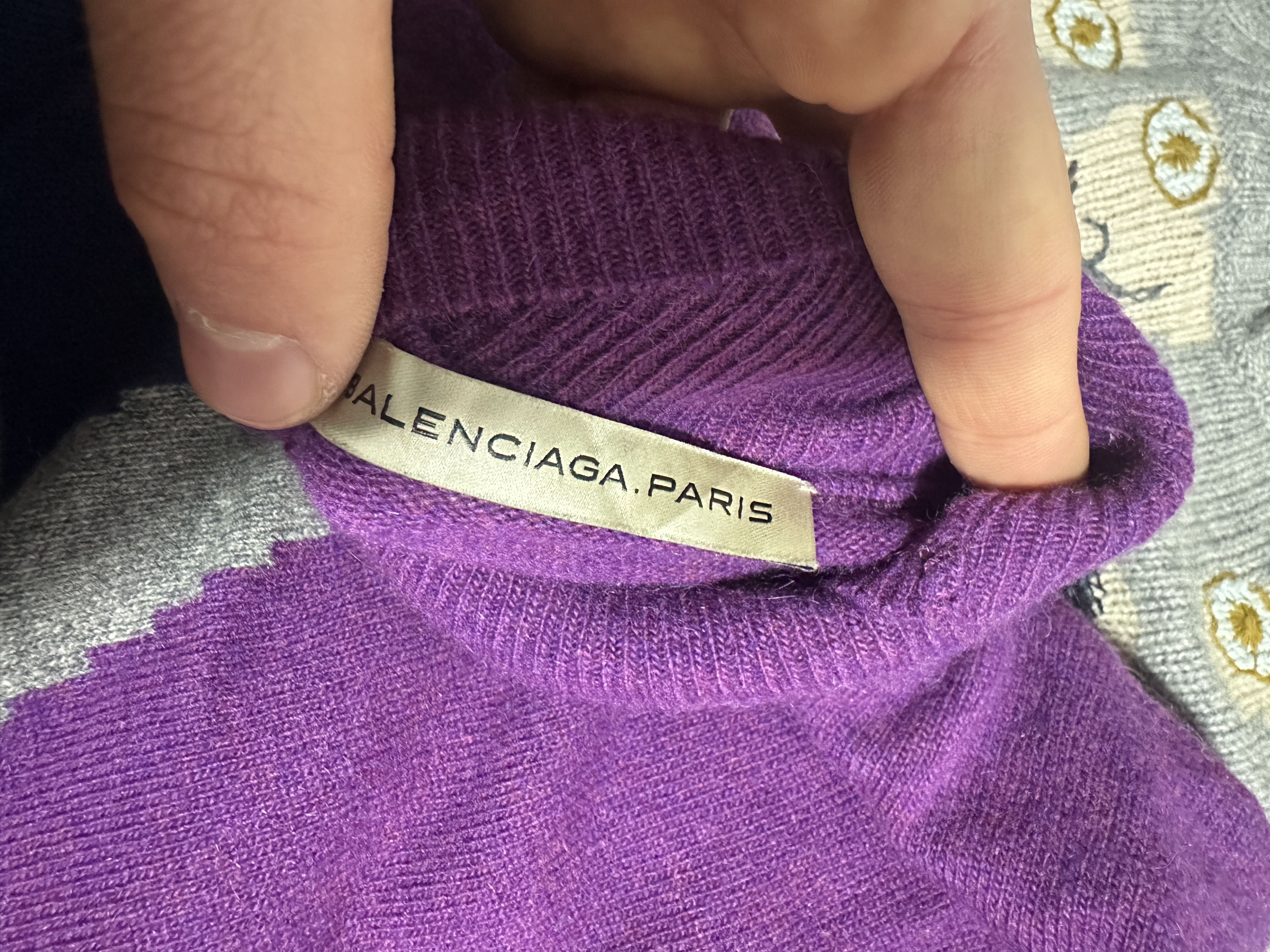 Balenciaga Balenciaga Women Sleeveless Turtleneck Knit Wool Cashmere 36 Size XS / US 0-2 / IT 36-38 - 3 Thumbnail