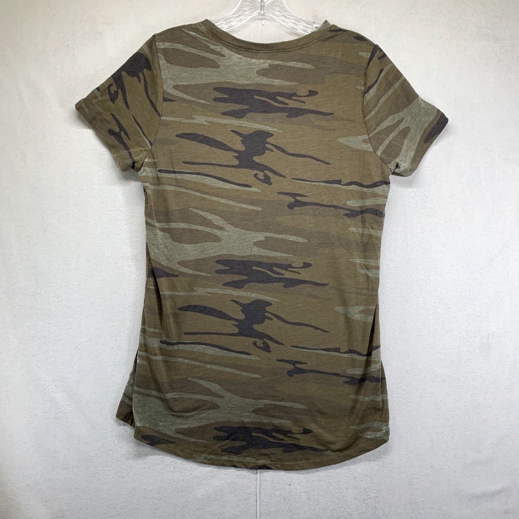 AMO Super Thin Women’s Camouflage T Shirt Pocket Zoe + Liv Medium Size M / US 6-8 / IT 42-44 - 2 Thumbnail