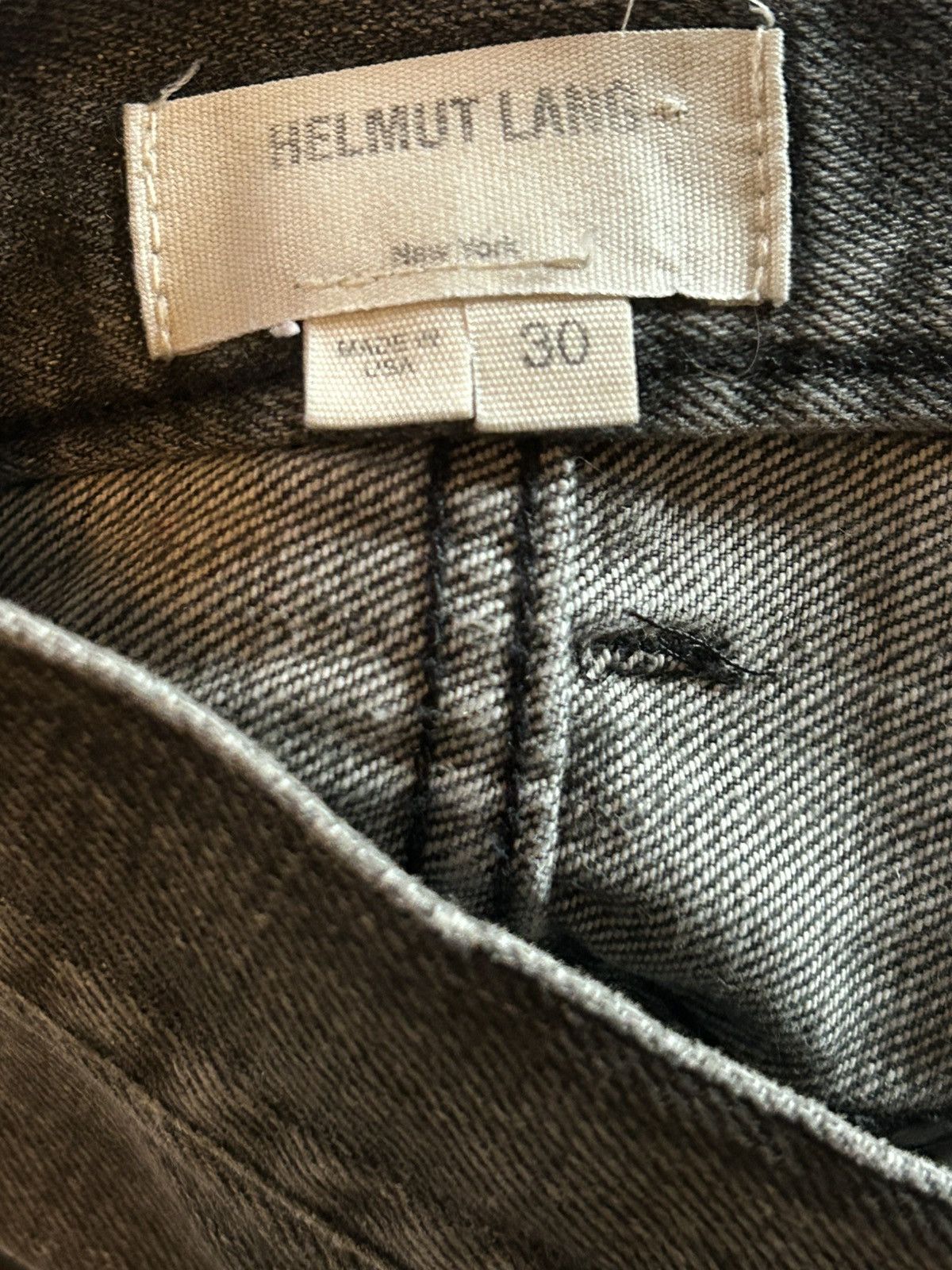 Helmut Lang × Rick Owens helmut lang classic grey denim Size US 30 / EU 46 - 7 Thumbnail