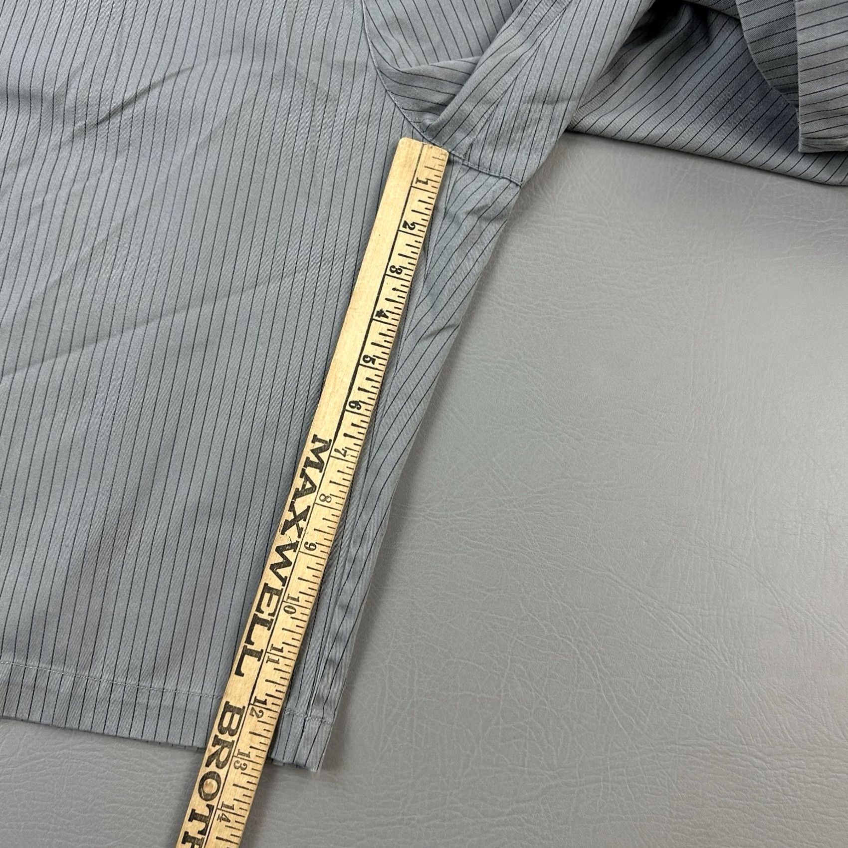 Volcom Volcom Corpo Class Shorts Mens 38 Gray Pinstripe Chino Modern Skate Casual/Sporty Size US 38 / EU 54 - 2 Thumbnail