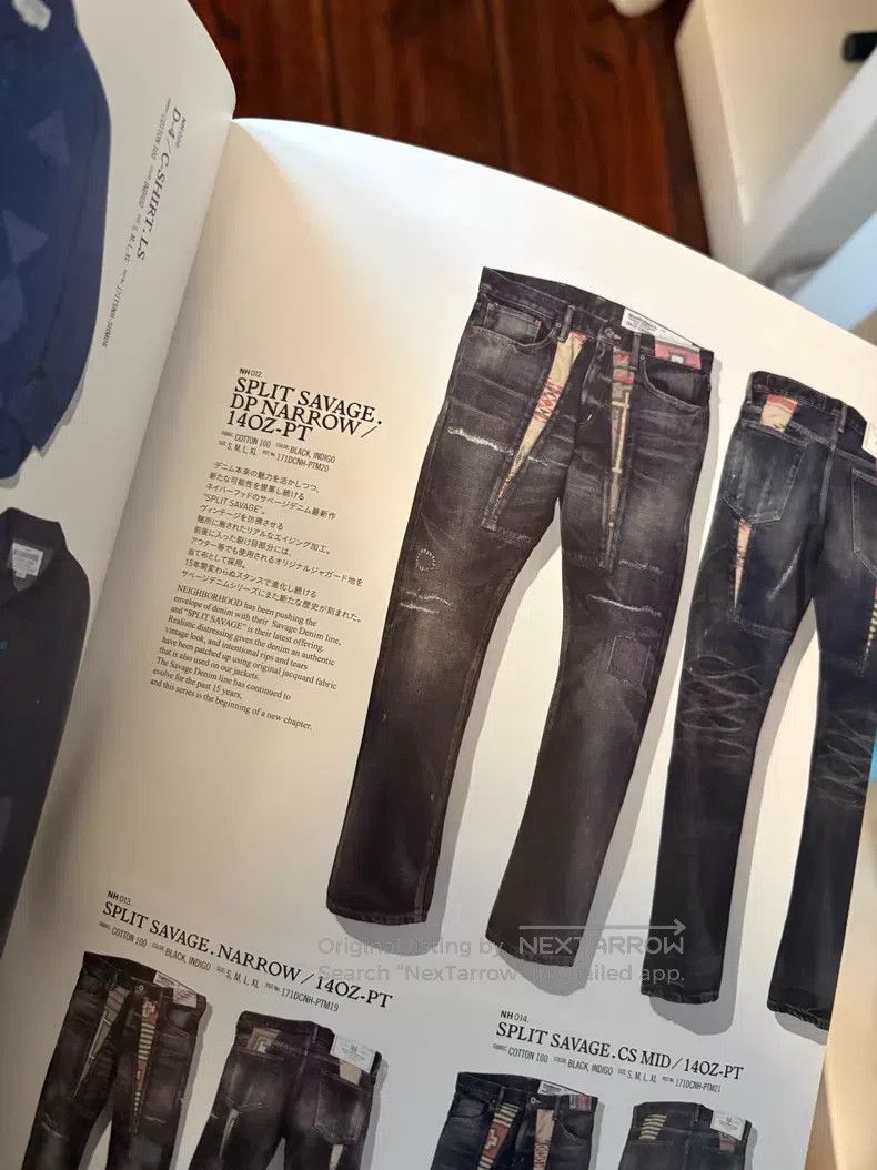 Neighborhood Neighborhood size L Fang Bull King Denim Pants Size US 27 - 8 Thumbnail
