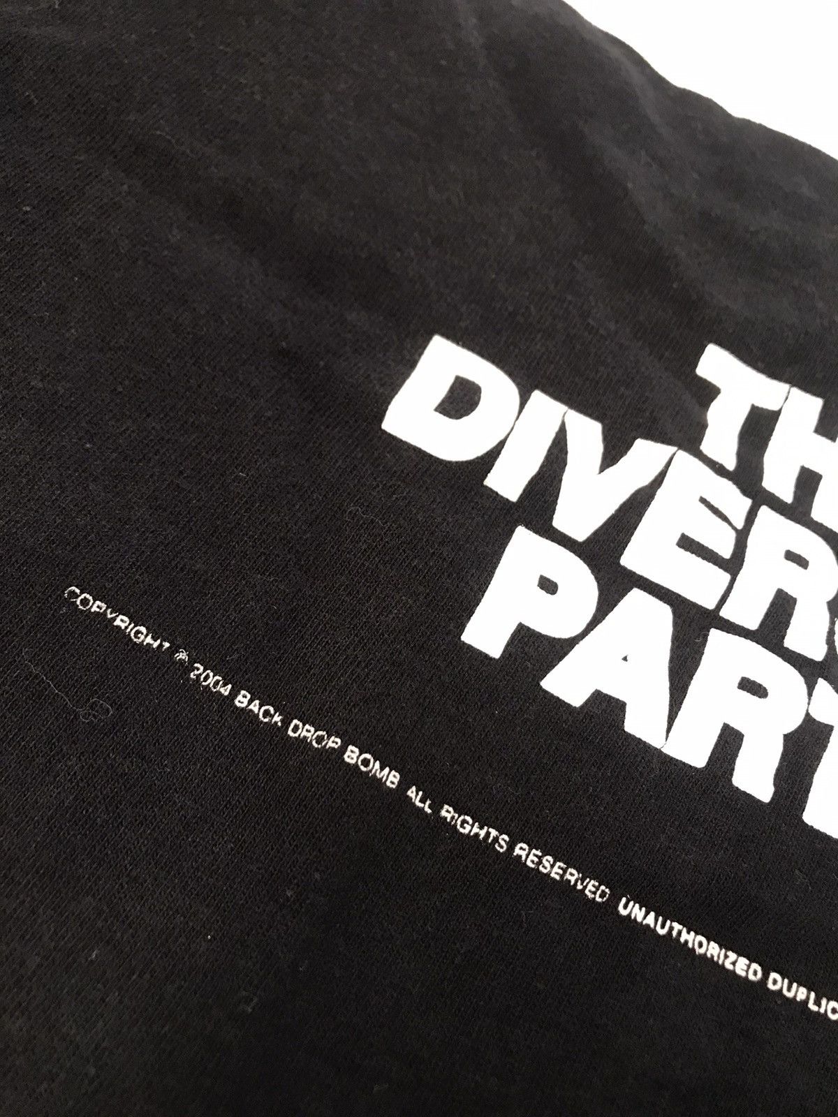 Band Tees × Japanese Brand The Diversive Party. 2004 vintage Size US S / EU 44-46 / 1 - 2 Thumbnail
