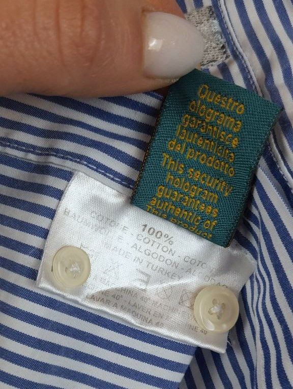 Polo Ralph Lauren Shirt Button Up La Martin Polo White Blue Horse Big Logo Size US M / EU 48-50 / 2 - 10 Thumbnail