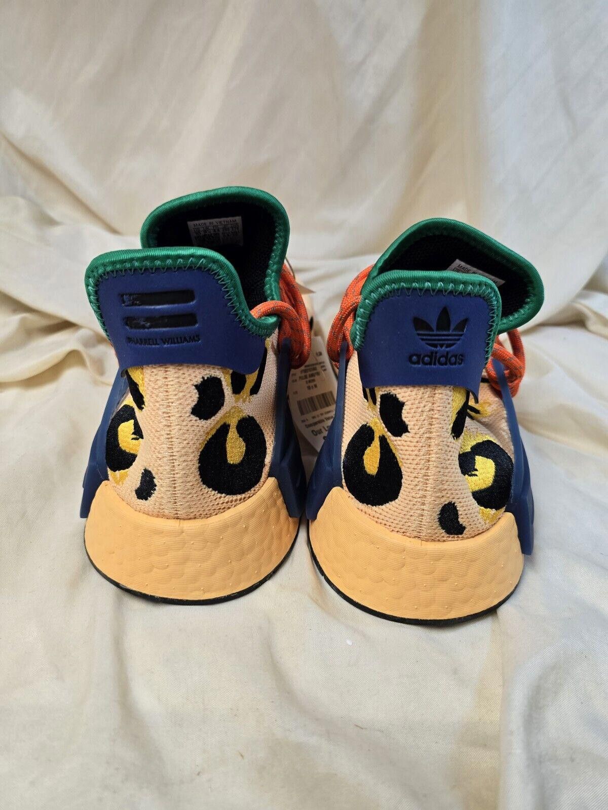 Adidas adidas Sz 10 PHARRELL WILLIAMS HU NMD ANIMAL PRINT HP3221 Size US 10 / EU 43 - 4 Thumbnail