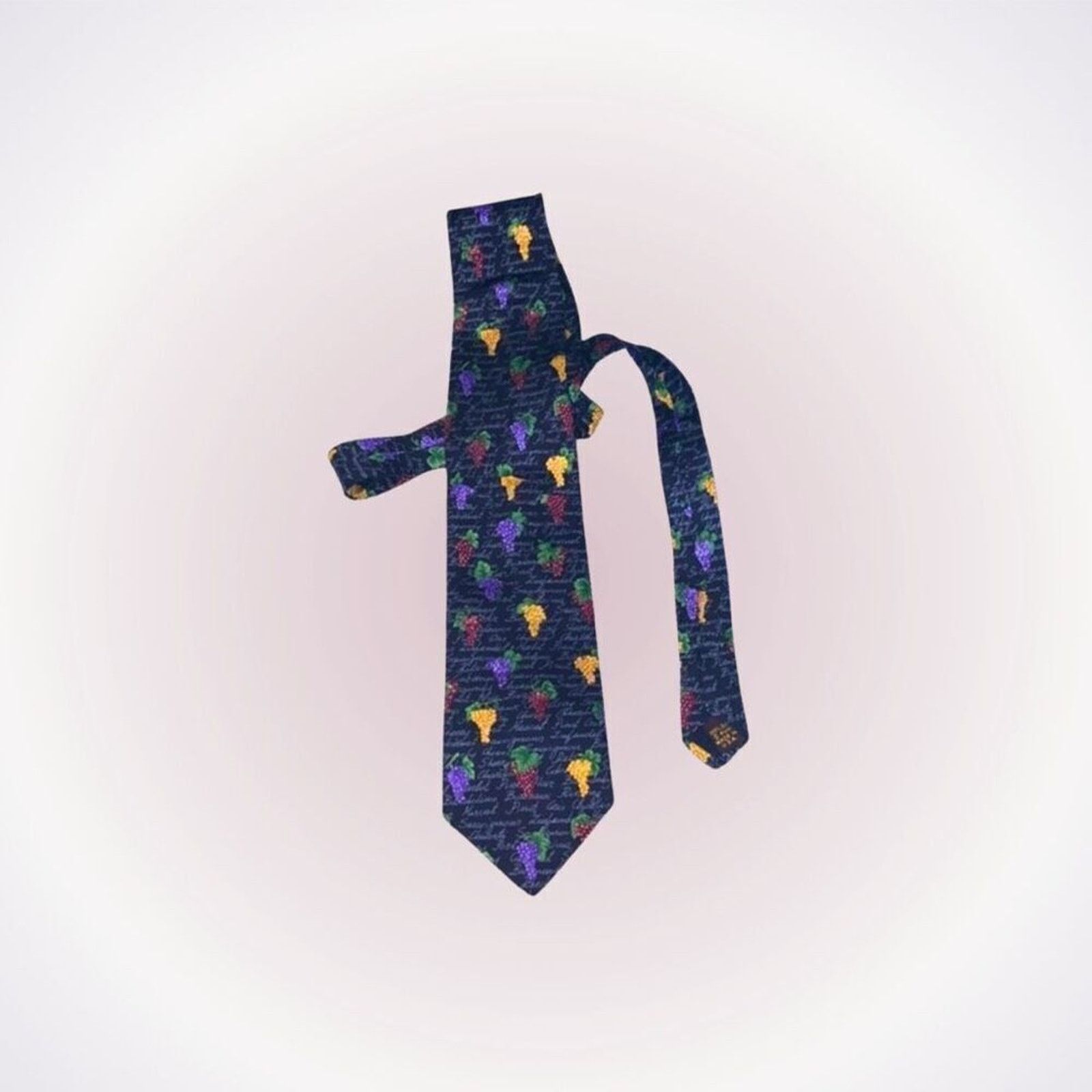 Other Alynn Neckwear Wine Grapes Design Necktie | Sz OS, NWT Size ONE SIZE - 1 Thumbnail