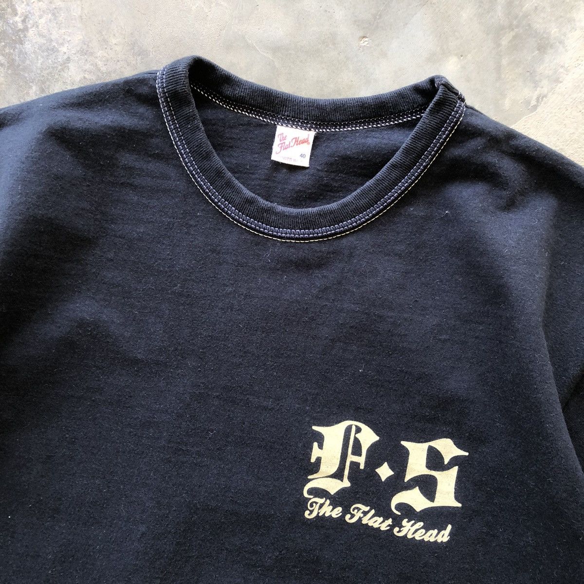 The Flat Head THE FLAT HEAD Frontier Spirit T-Shirt Size US XXS / EU 40 - 6 Thumbnail