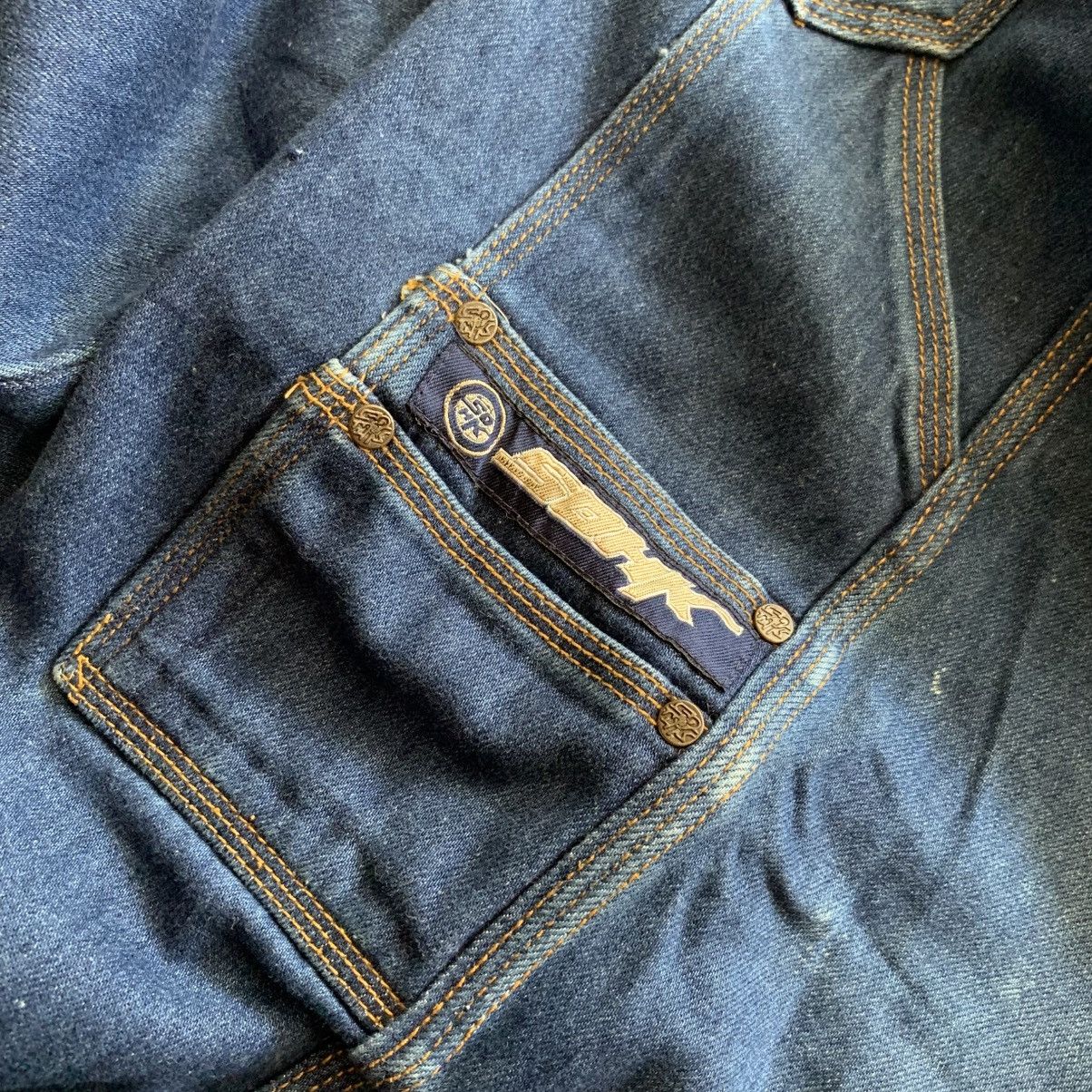 JNCO Y2K SOHK School Of Hard Knocks Carpenter Denim Pants Size US 30 / EU 46 - 13 Thumbnail