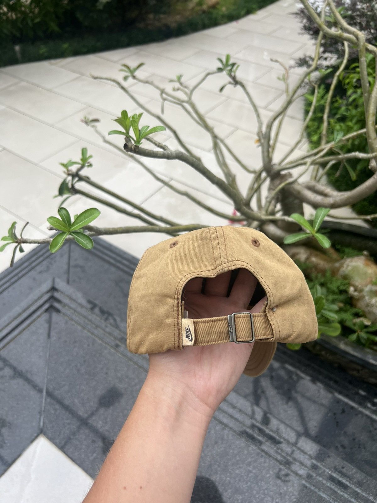 Nike × Vintage 90s Nike Oregon Vintage Y2K Faded Retro Swoosh Cap Hat Size ONE SIZE - 3 Thumbnail
