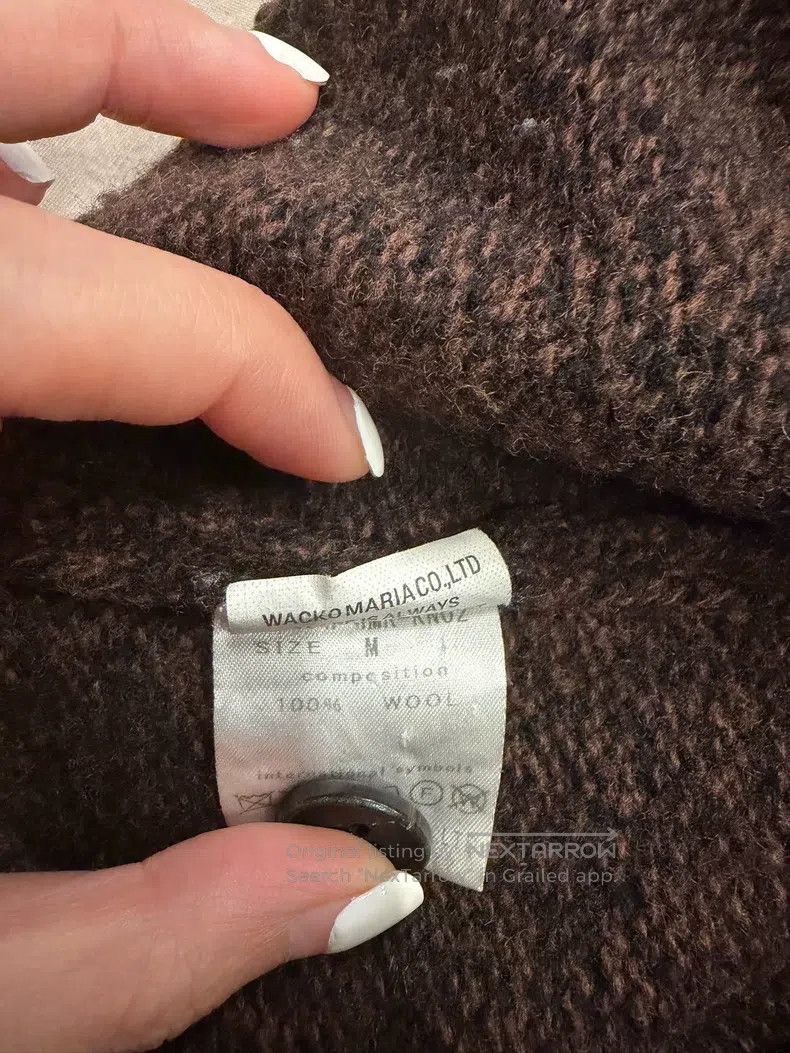 Wacko Maria Wacko Maria Woollen cardigan coat Size US M / EU 48-50 / 2 - 4 Thumbnail