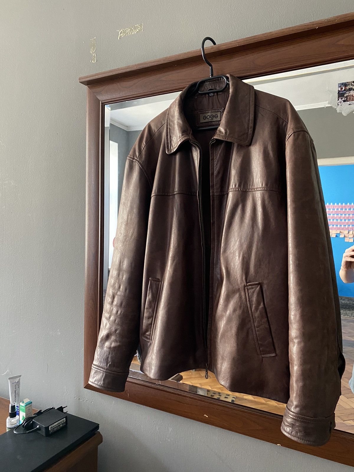 Vintage Vintage Leather Jacket Size US XL / EU 56 / 4 - 3 Thumbnail