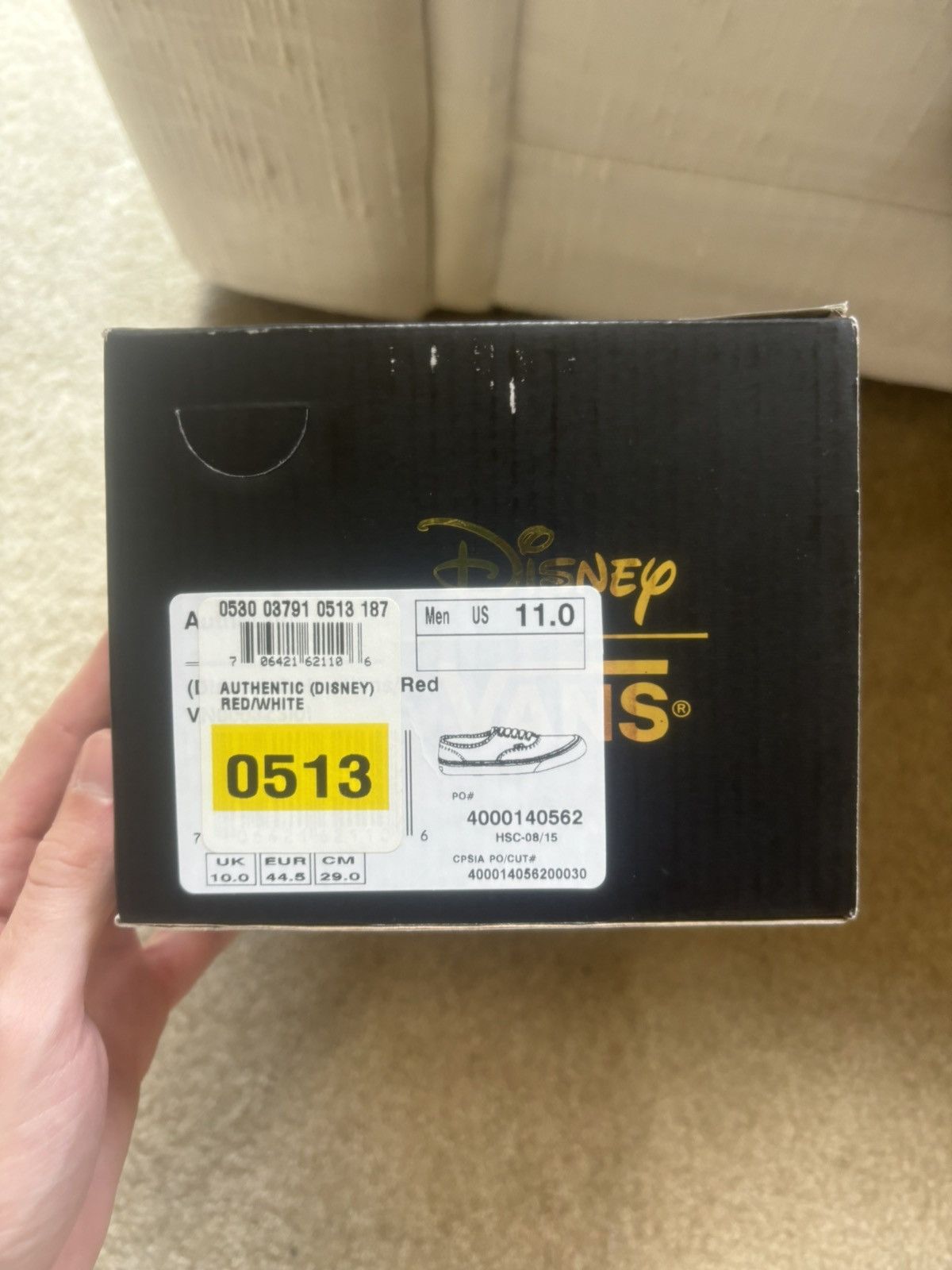 Disney × Vans Vans X Disney Authentic 101 Dalmatians Size US 11 / EU 44 - 13 Thumbnail