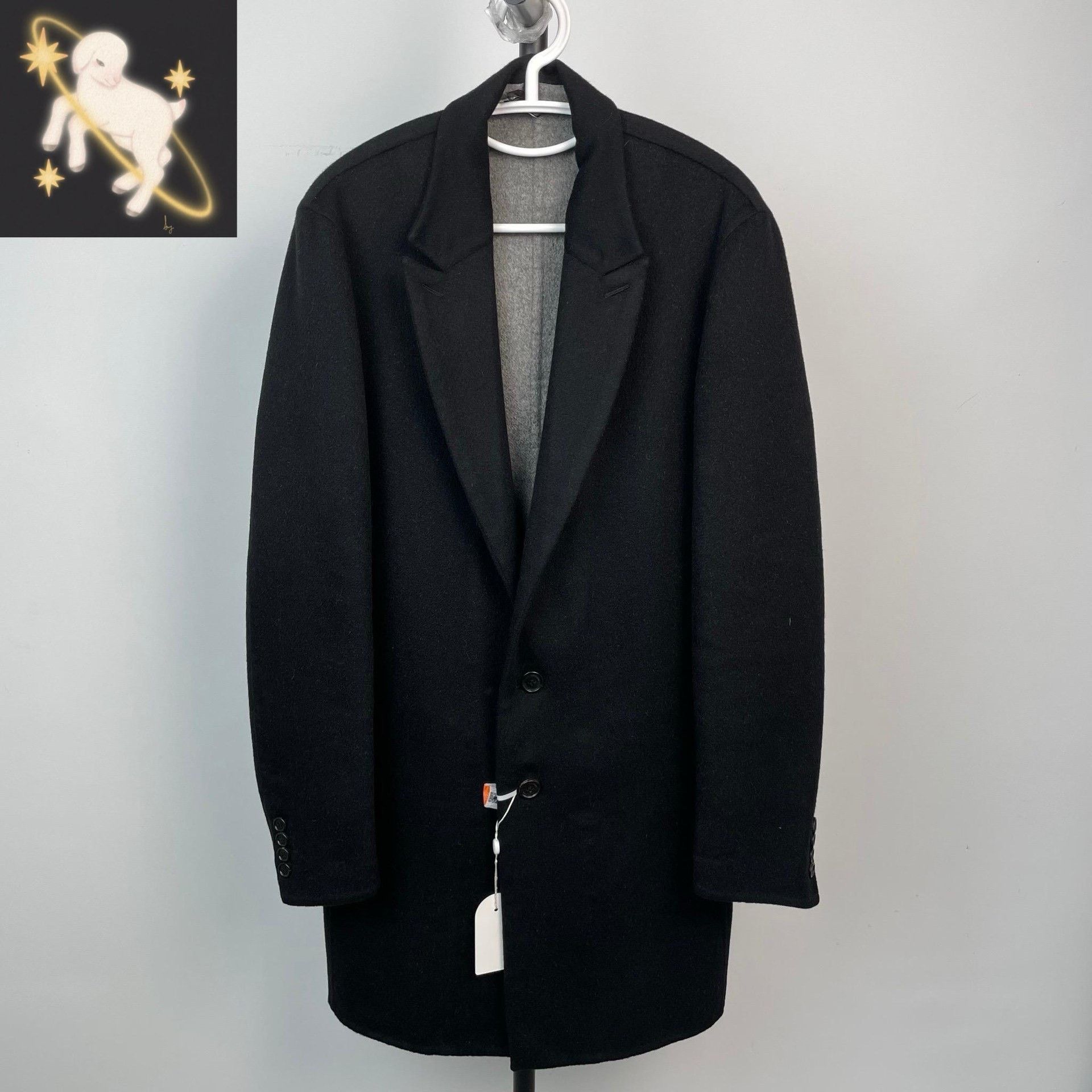 Dior Dior Formal Long Black Hoodie 44 Men Size US L / EU 52-54 / 3 - 1 Thumbnail