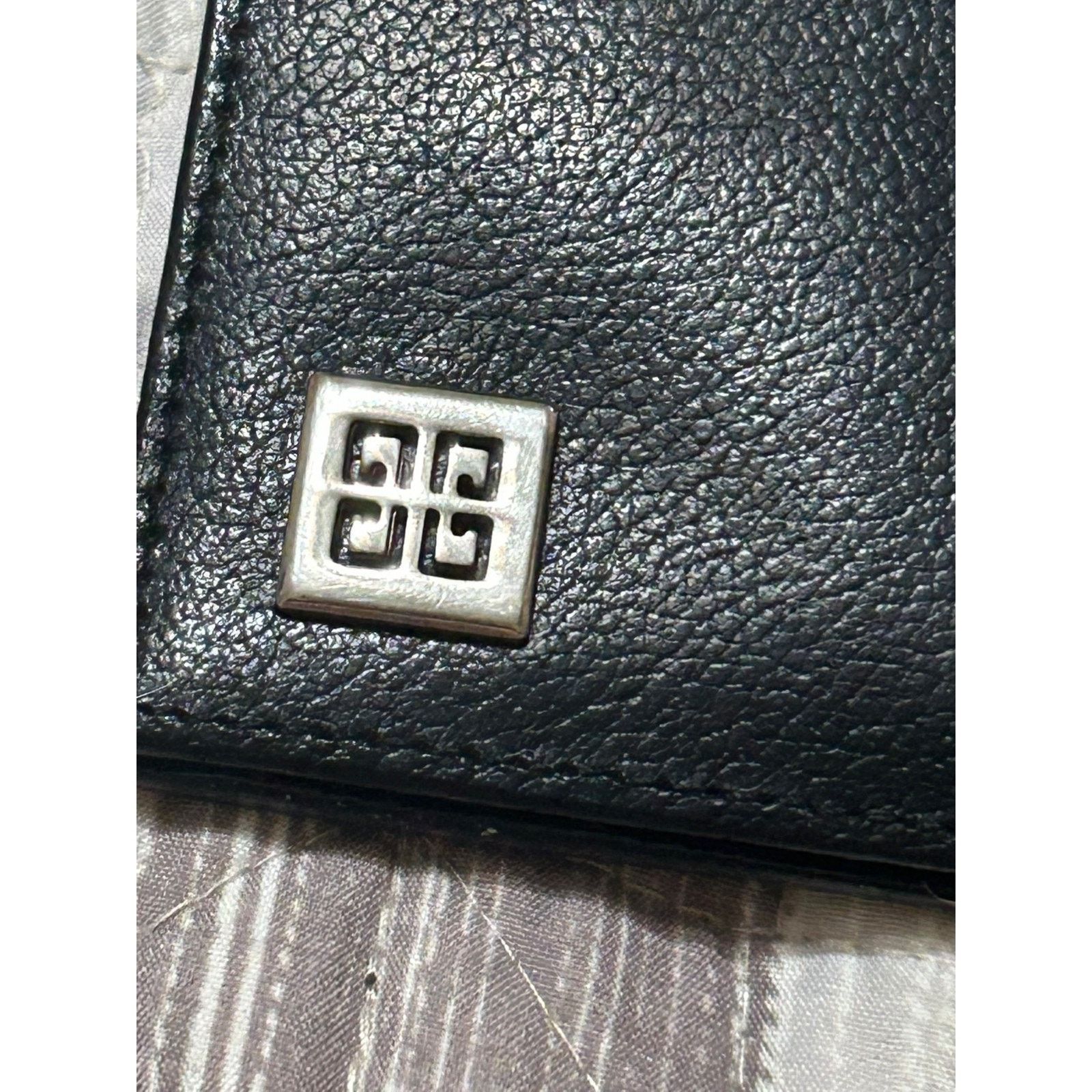 Givenchy Givenchy Gentlemen Long Wallet Black Leather Bifold Vintage Size ONE SIZE - 3 Thumbnail