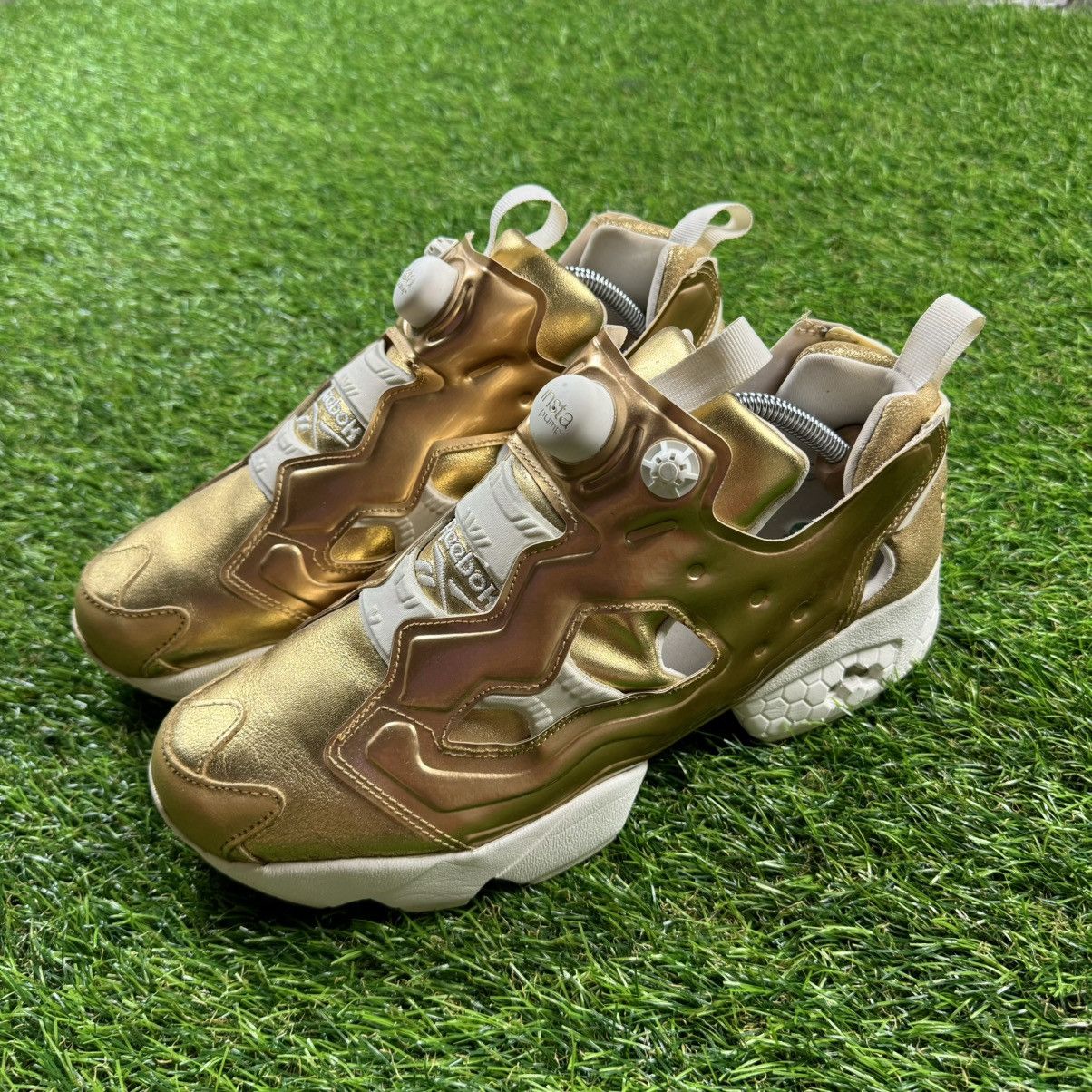 Reebok Reebok Instapump Fury Celebrate V79094 Women’s Trainers Gold Size US 10 / IT 40 - 4 Thumbnail