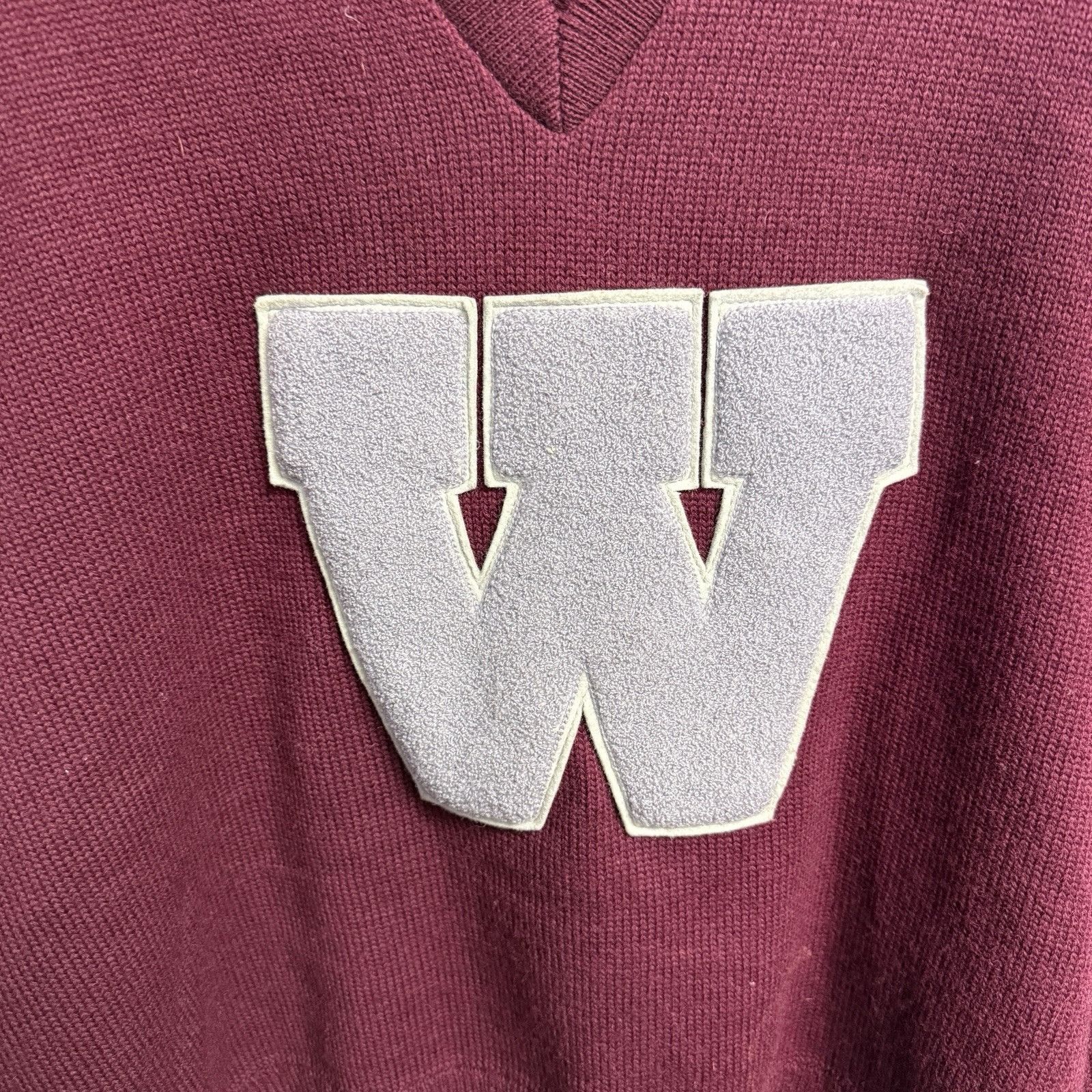 Vintage Vintage Washington State Cougars Varsity 100% Wool Letterman Size US XL / EU 56 / 4 - 3 Thumbnail