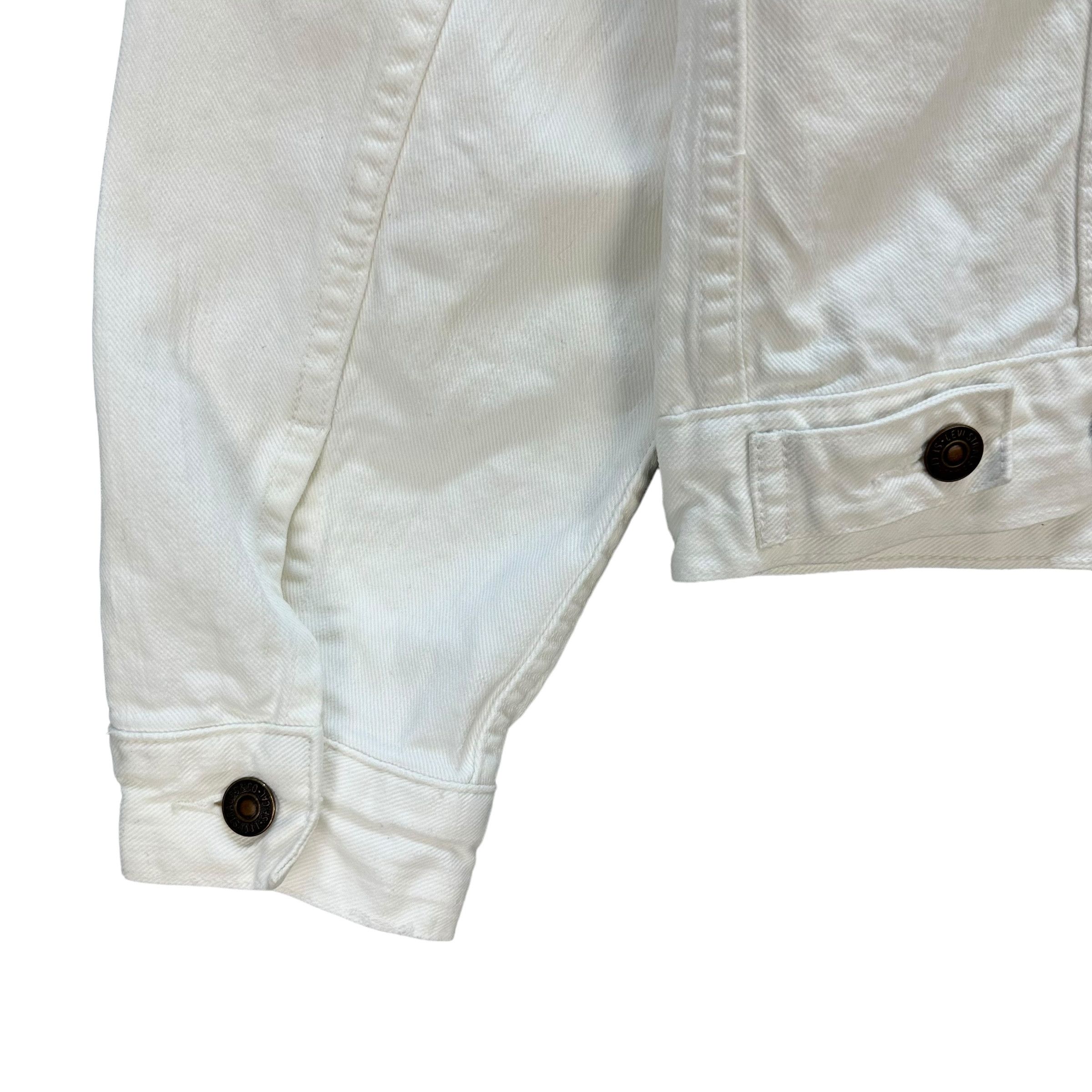 Levi's Vintage LEVI'S 70505 White Denim Jacket White Tab #A42-0965 Size US M / EU 48-50 / 2 - 12 Thumbnail