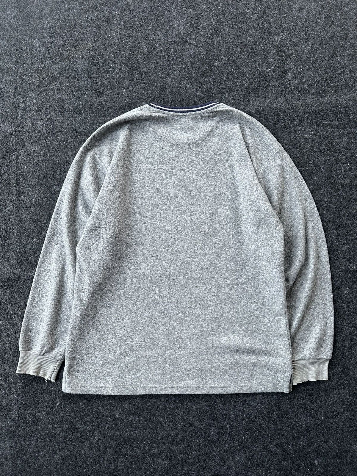 Polo Ralph Lauren 90sPolo Ralph Lauren Distressed Fleece Vintage Crewneck A430 Size US XL / EU 56 / 4 - 4 Thumbnail