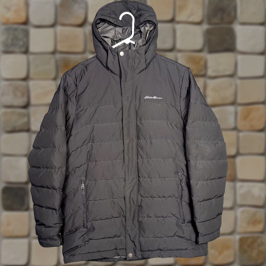 Eddie Bauer Eddie Bauer Parka Mens L Down Jacket Wide Channel Hooded Quilted Puffer EB650 - Wide Channel Size US L / EU 52-54 / 3 - 1 Thumbnail