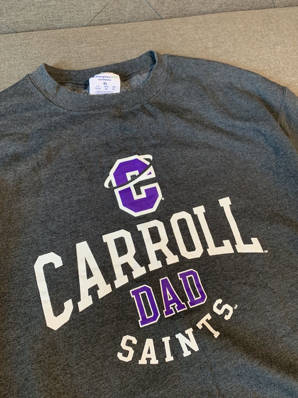 Champion Champion Caroll DAD Saints American Football Sweatshirt Size US XL / EU 56 / 4 - 2 Thumbnail