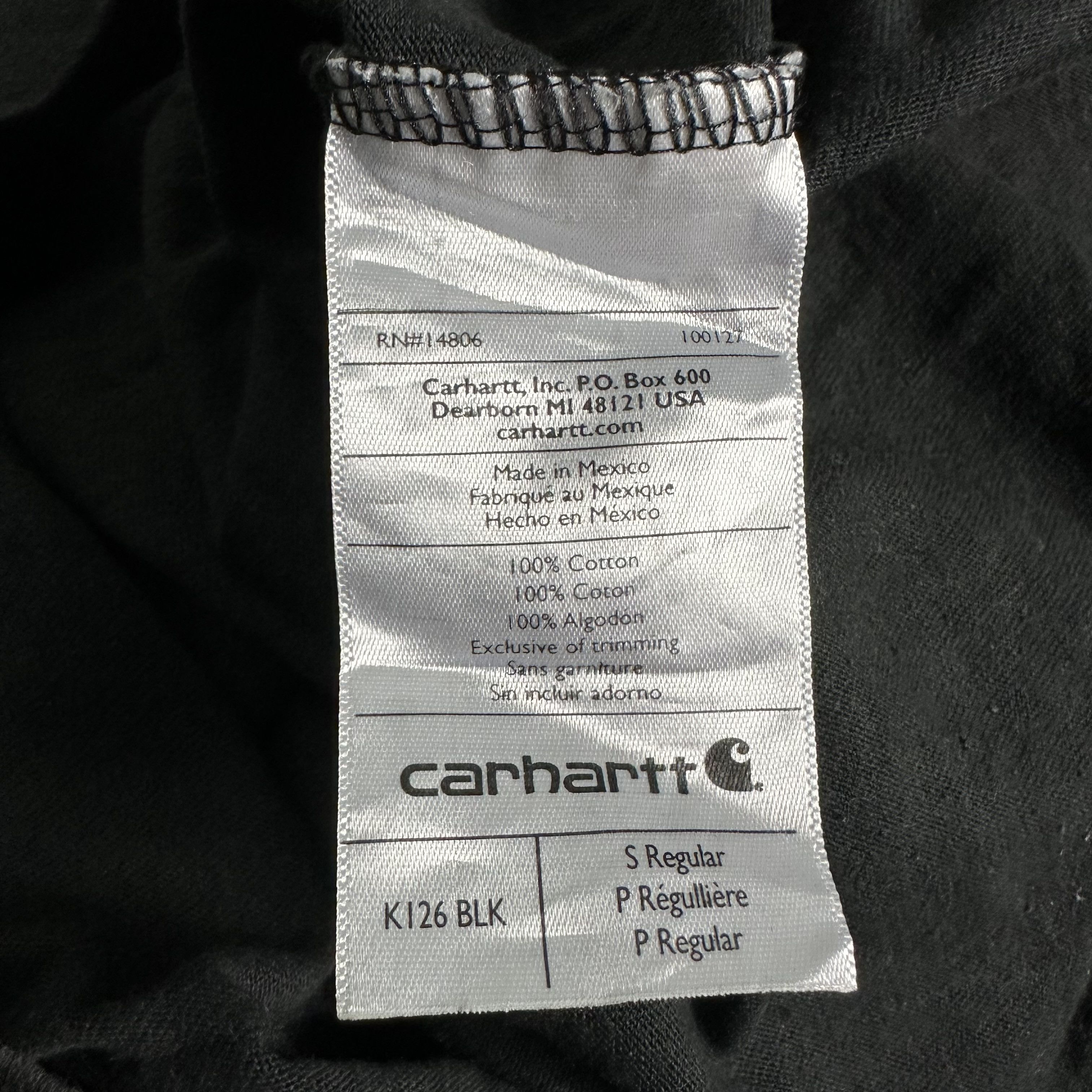 Carhartt 🔥RARE🔥Vintage Carhartt Single Pocket L/Sleeve T-shirt Size US M / EU 48-50 / 2 - 6 Thumbnail
