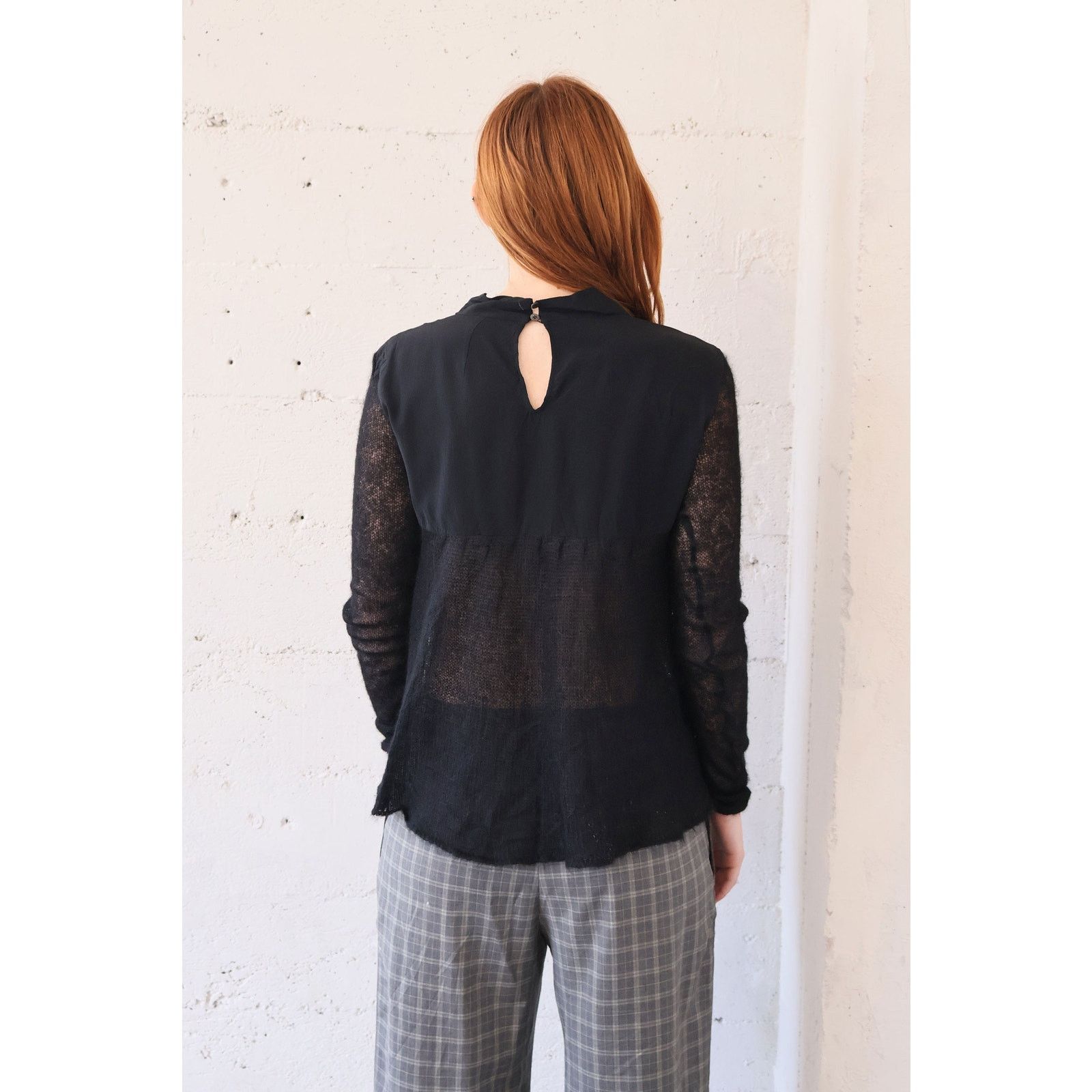 Miu Miu Vintage MIU MIU Y2K Mohair + Silk Knit Sweater Size M / US 6-8 / IT 42-44 - 5 Thumbnail