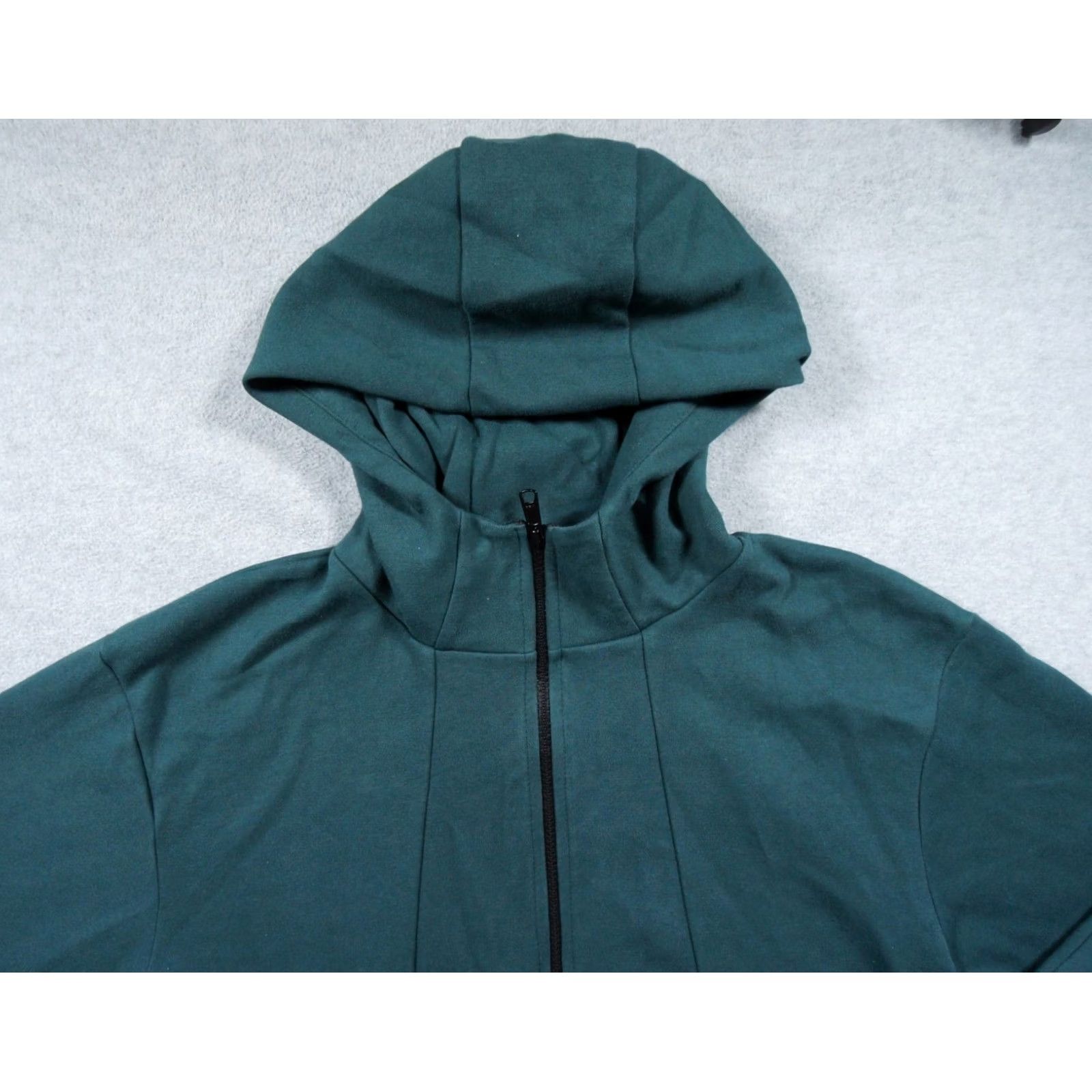 Vintage Deso Sweatshirt Mens Large Green Hoodie Full Zip Sweater Outdoors Made In USA Size US L / EU 52-54 / 3 - 2 Thumbnail