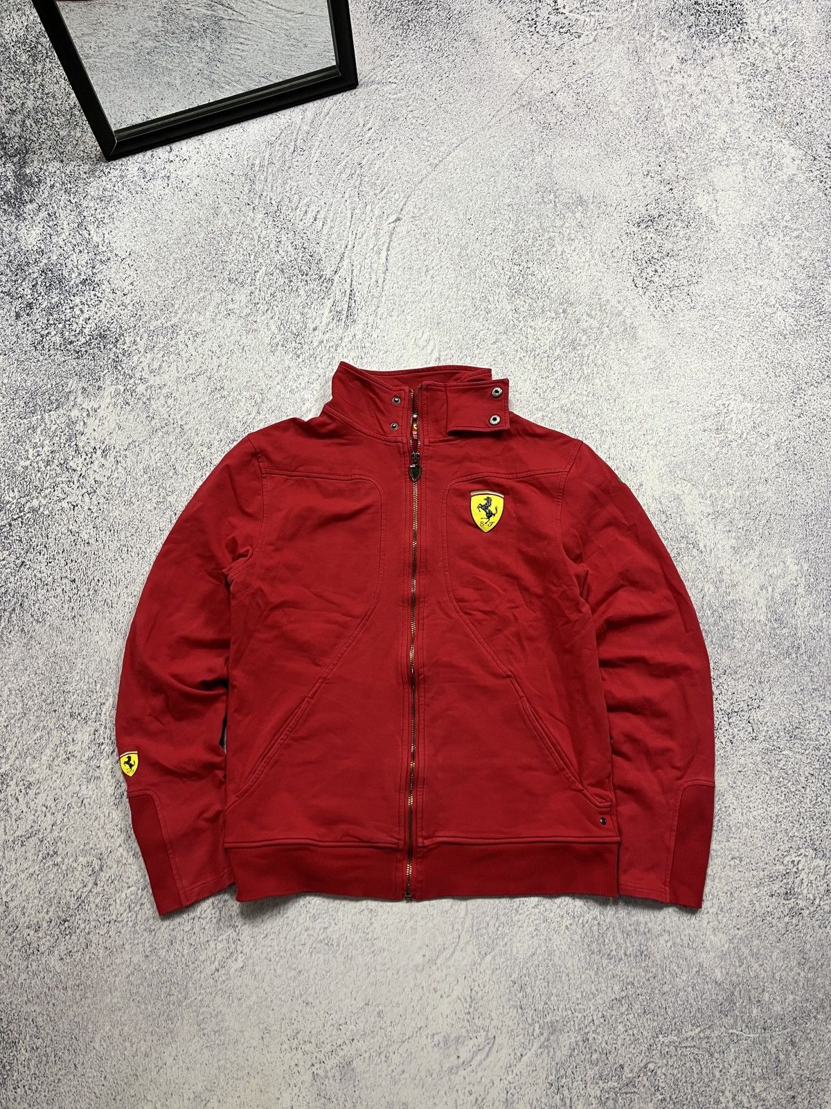 Ferrari × Vintage Vintage Ferrari Racing Jacket Track Marlboro F1 Schumacher Size M / US 6-8 / IT 42-44 - 1 Thumbnail