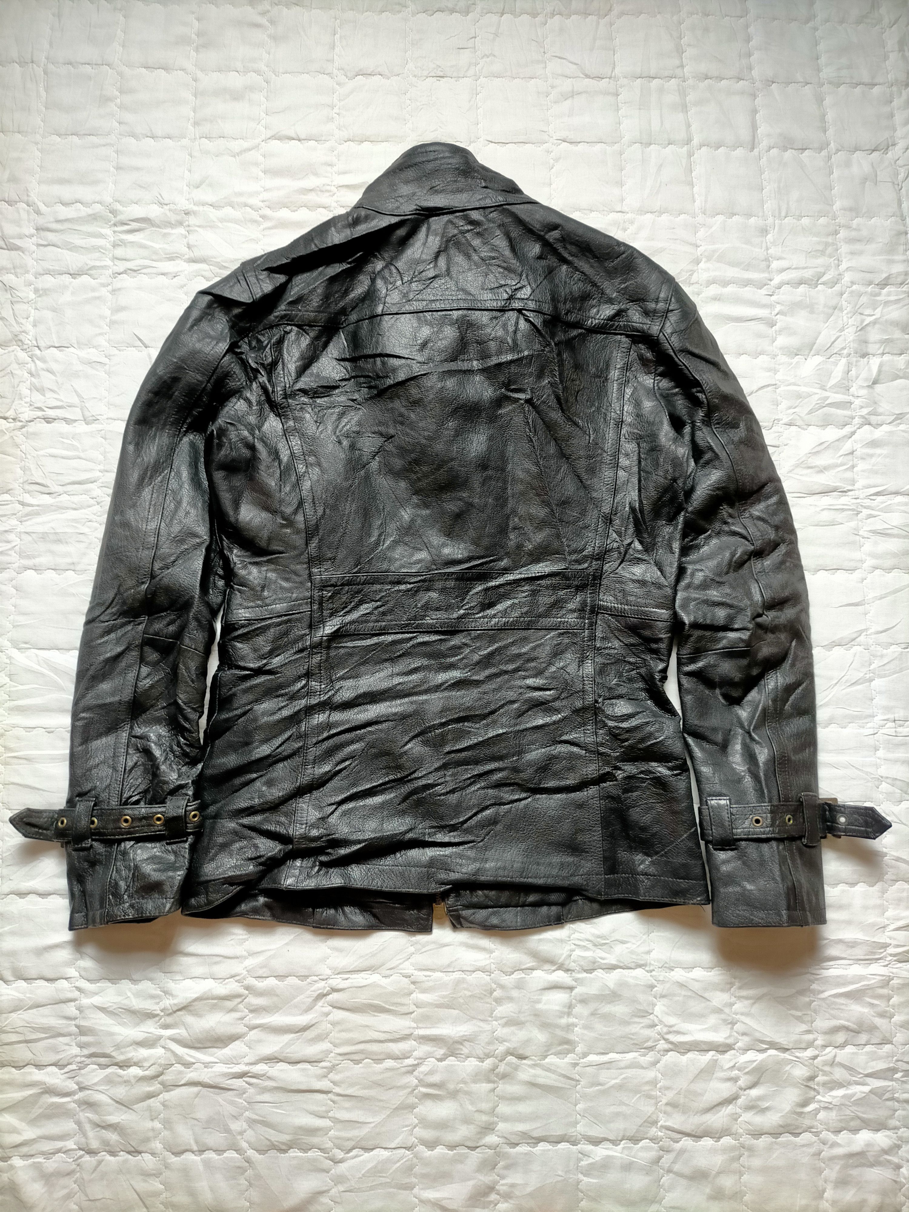 Tornado Mart Tornado Mart Japan Leather Rider Jacket Size US L / EU 52-54 / 3 - 12 Thumbnail