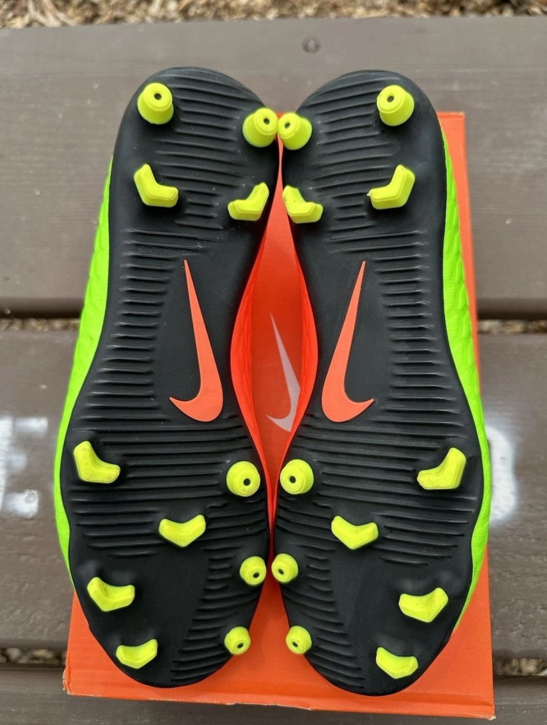 Nike Nike Hypervenom Phade 3 FG Electric Green / Black Size 9 Men Size US 9 / EU 42 - 7 Thumbnail