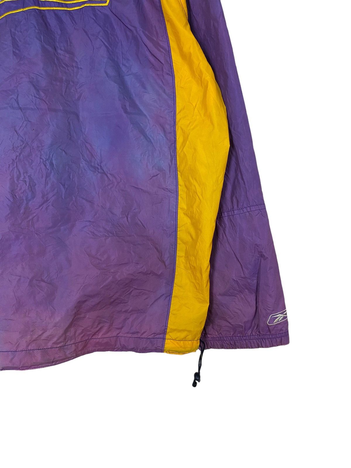 NBA × Reebok Vintage Reebok L.A Lakers Winbreaker Jacket Size US L / EU 52-54 / 3 - 5 Thumbnail