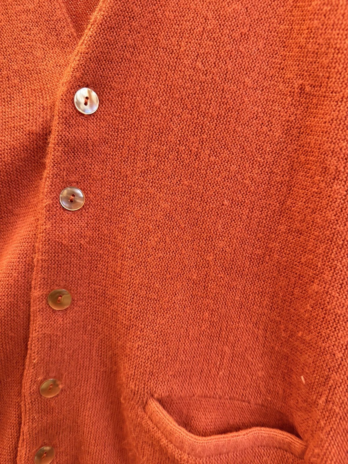 Sears Vintage Orange Sears Cardigan Size US L / EU 52-54 / 3 - 2 Thumbnail