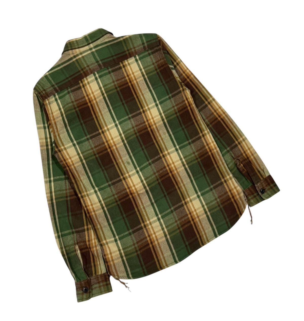 Japanese Brand Houston Union Made Tartan Flannel Button Ups Shirt Size US M / EU 48-50 / 2 - 14 Thumbnail