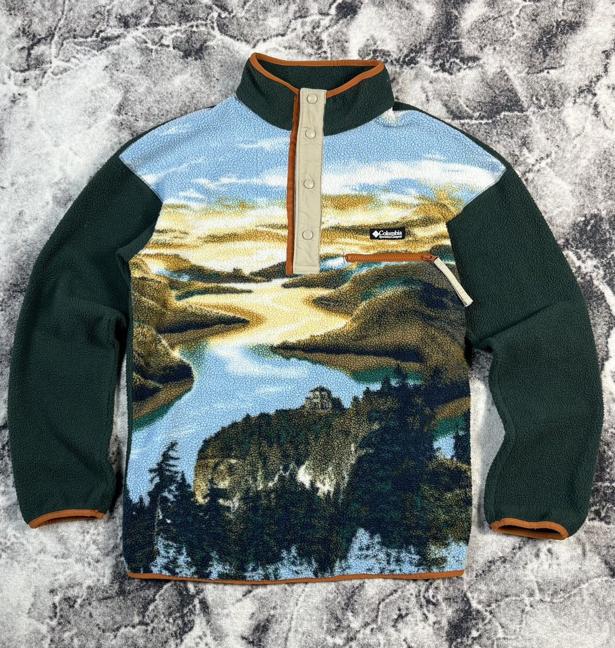Columbia Columbia Helvetia Landscape Half Snap Fleece Pullover Size US M / EU 48-50 / 2 - 1 Thumbnail