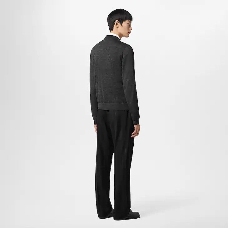 Louis Vuitton Silk And Cashmere Blend Crewneck Size US M / EU 48-50 / 2 - 7 Thumbnail