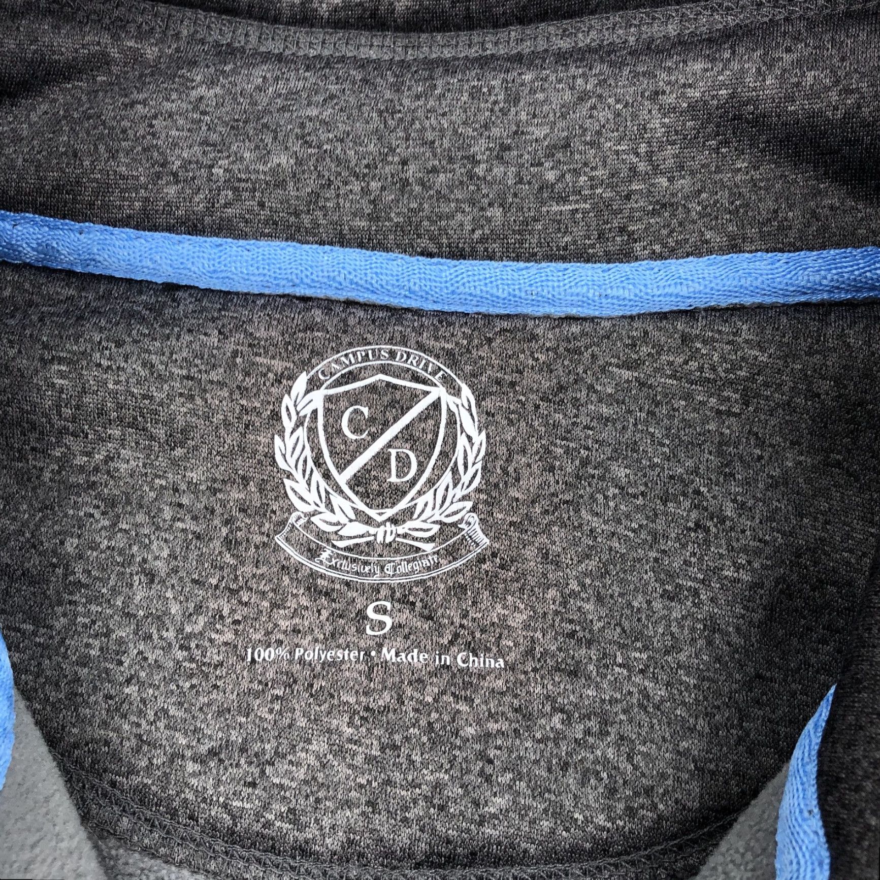 Vintage Campus Drive UNC Tar Heels Men Gray Full Zip Activewear Jacket S Size Regular Size US S / EU 44-46 / 1 - 3 Thumbnail