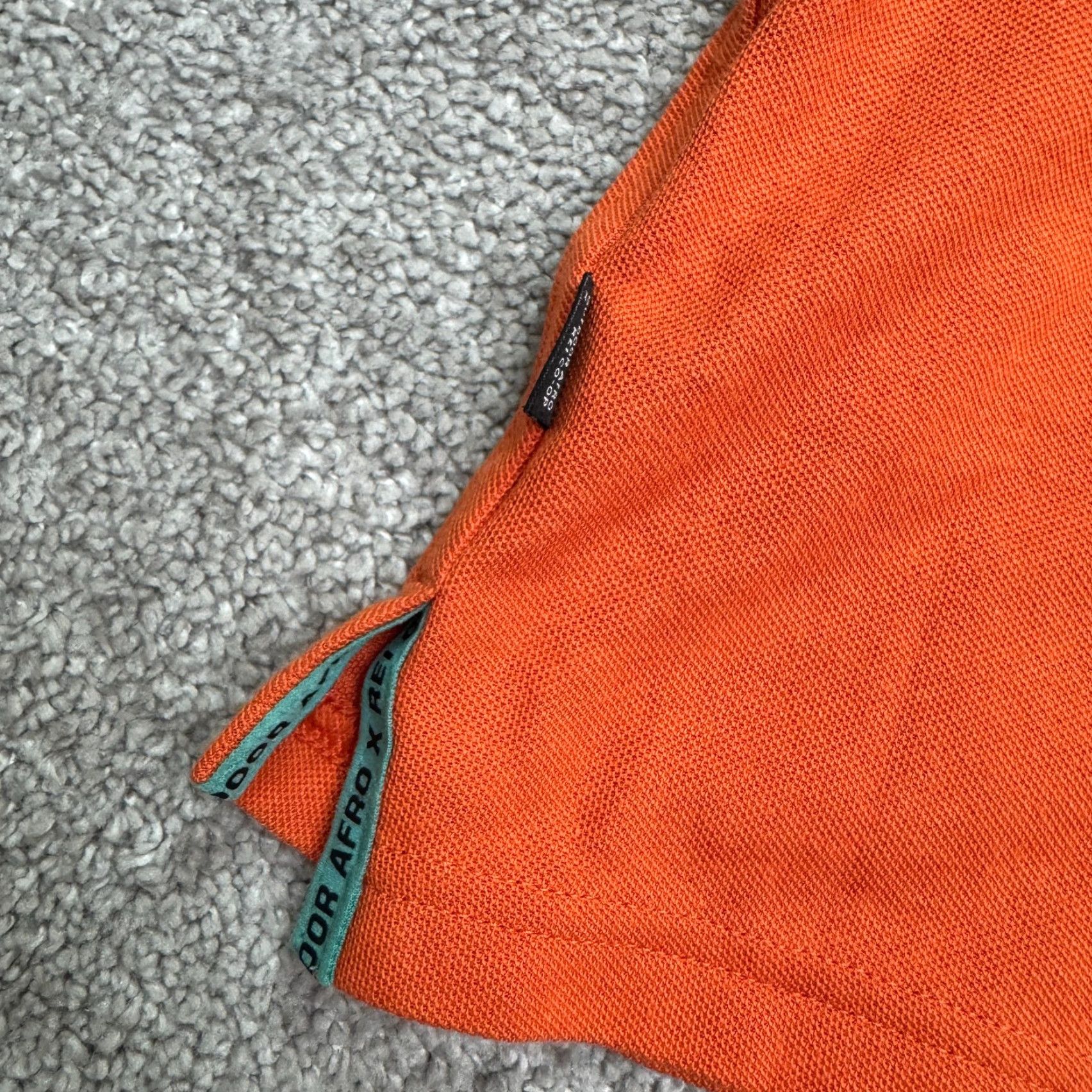 Vintage REI Shirt Mens 2XL Orange Outdoor Casual Polo Afro Co-Op Size US XXL / EU 58 / 5 - 4 Thumbnail
