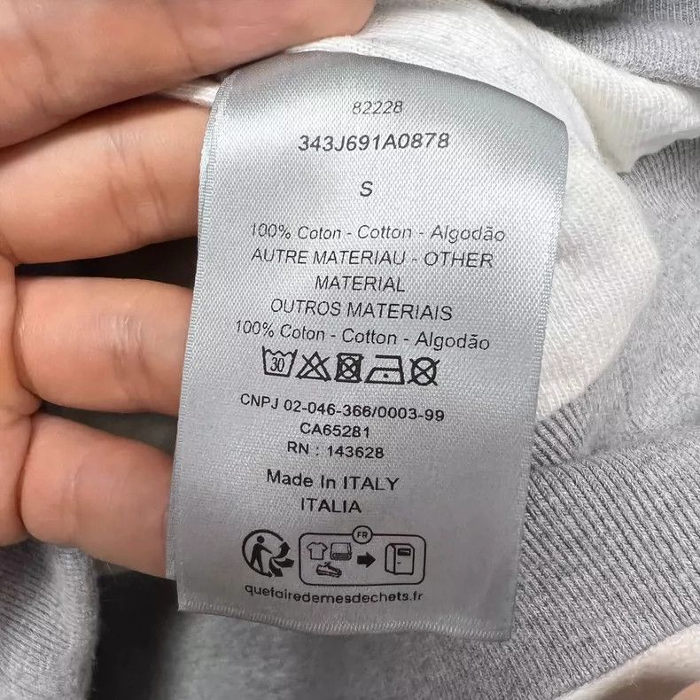 Dior Dior Gray burning flower destruction double-layer hooded s Size US S / EU 44-46 / 1 - 5 Thumbnail