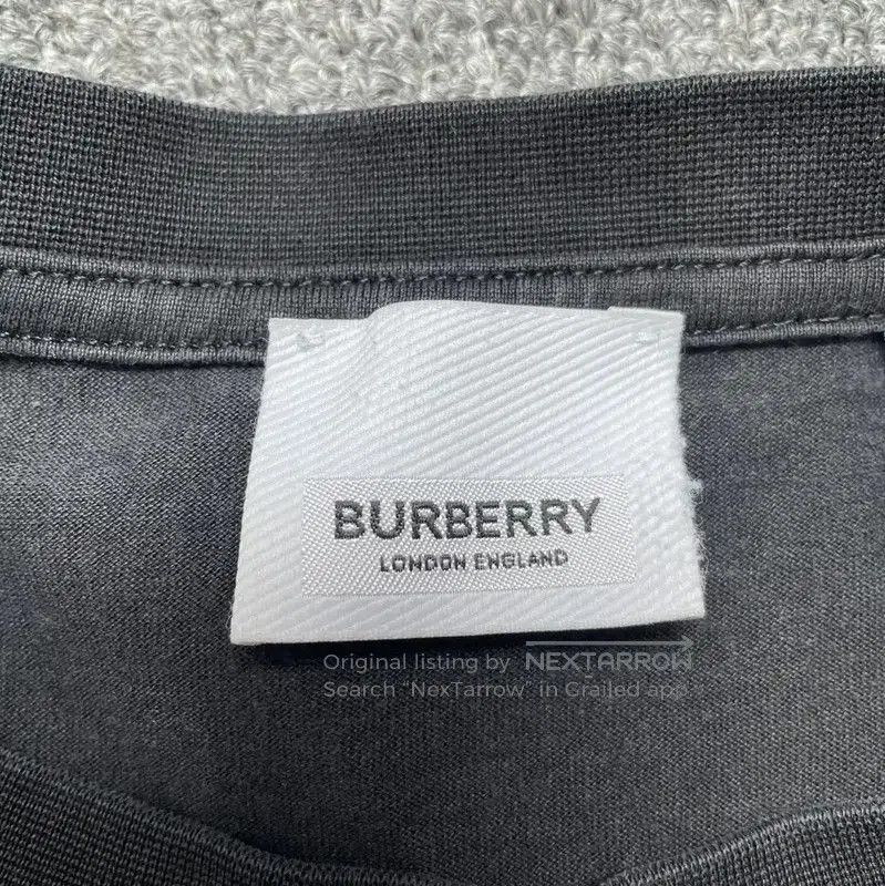 Burberry Burberry Black Cotton Men's T. Size US XL / EU 56 / 4 - 5 Thumbnail