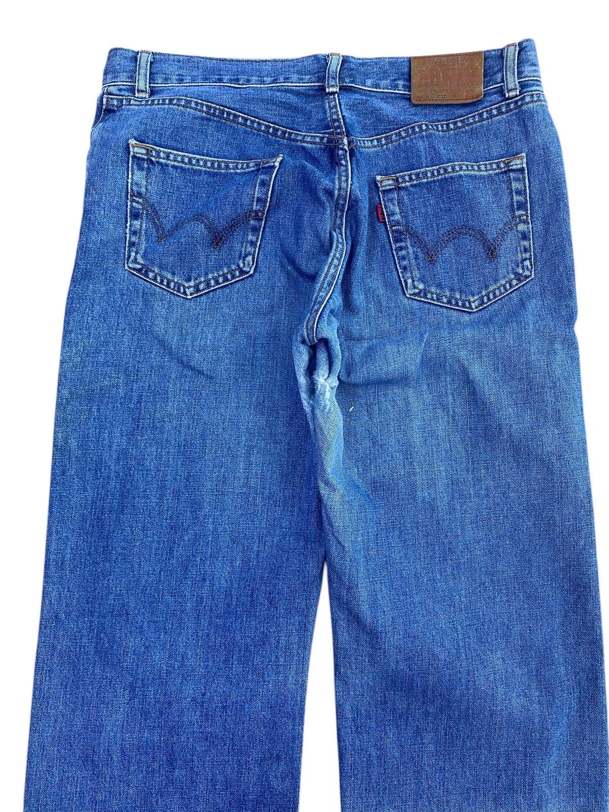 Edwin Vintage Edwin Blue Wash Style Loose Jeans Size US 30 / EU 46 - 4 Thumbnail