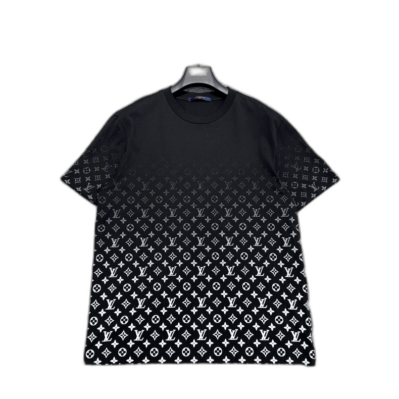 Louis Vuitton Louis Vuitton Black and White Gradient T-shirt-yf Size US XL / EU 56 / 4 - 1 Thumbnail