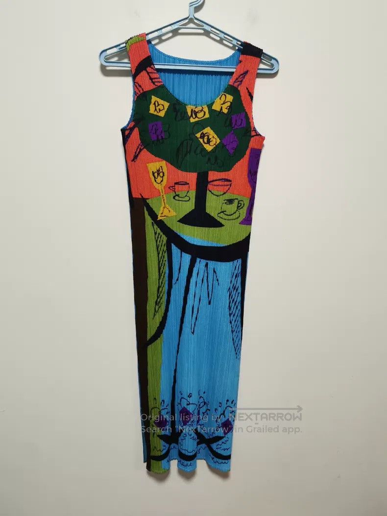 Issey Miyake Issey Miyake Afternoon Tea Dress Size M / US 6-8 / IT 42-44 - 1 Thumbnail