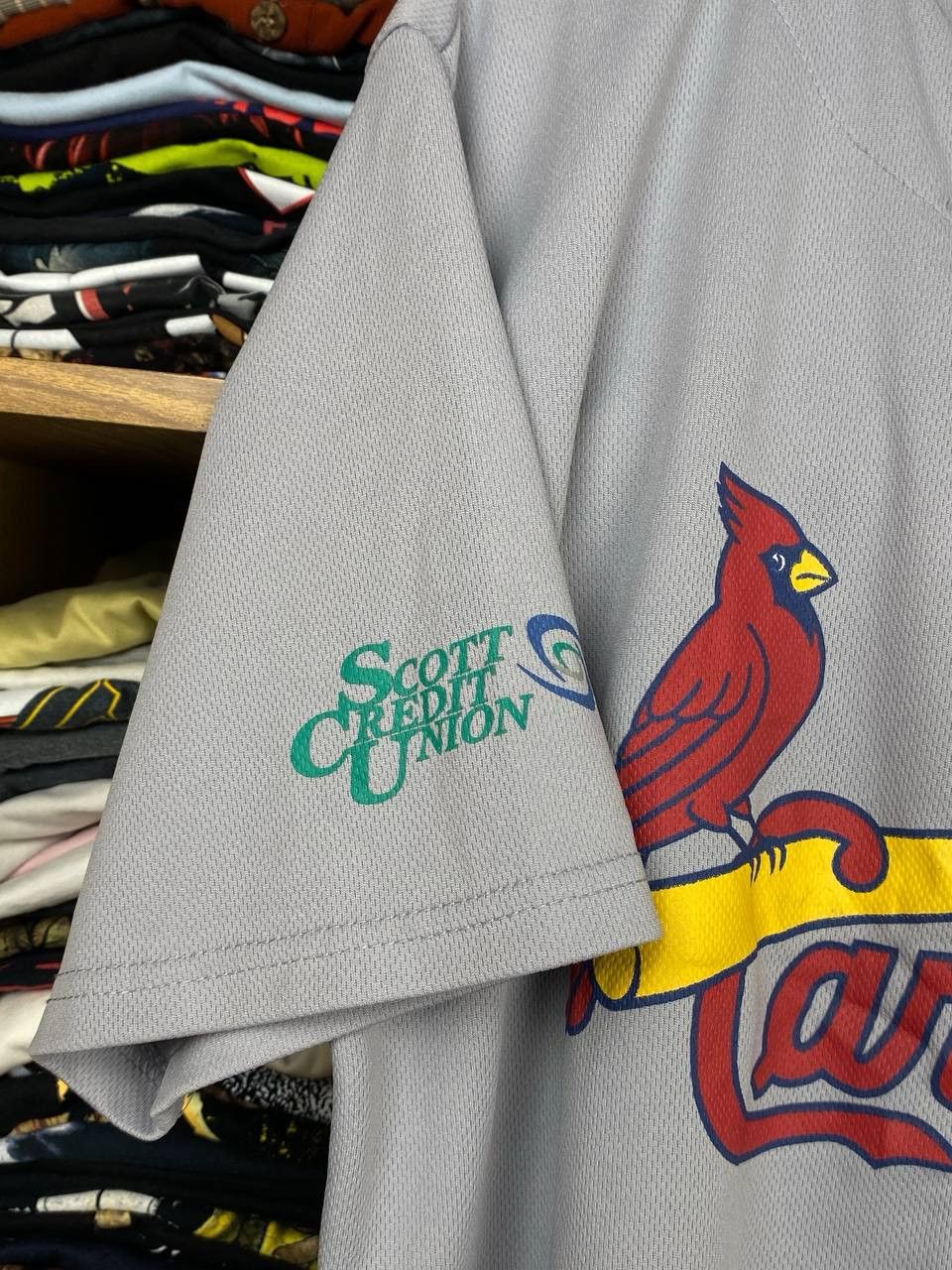 MLB vtg St Louis Cardinals #55 Piscotty Name MLB Jersey Size US XL / EU 56 / 4 - 5 Thumbnail