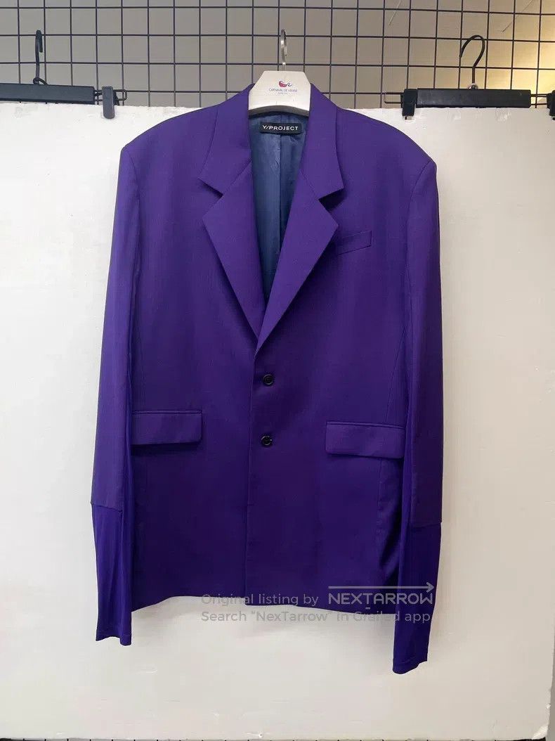 Y/Project Loose Patchwork Sleeve Jacket