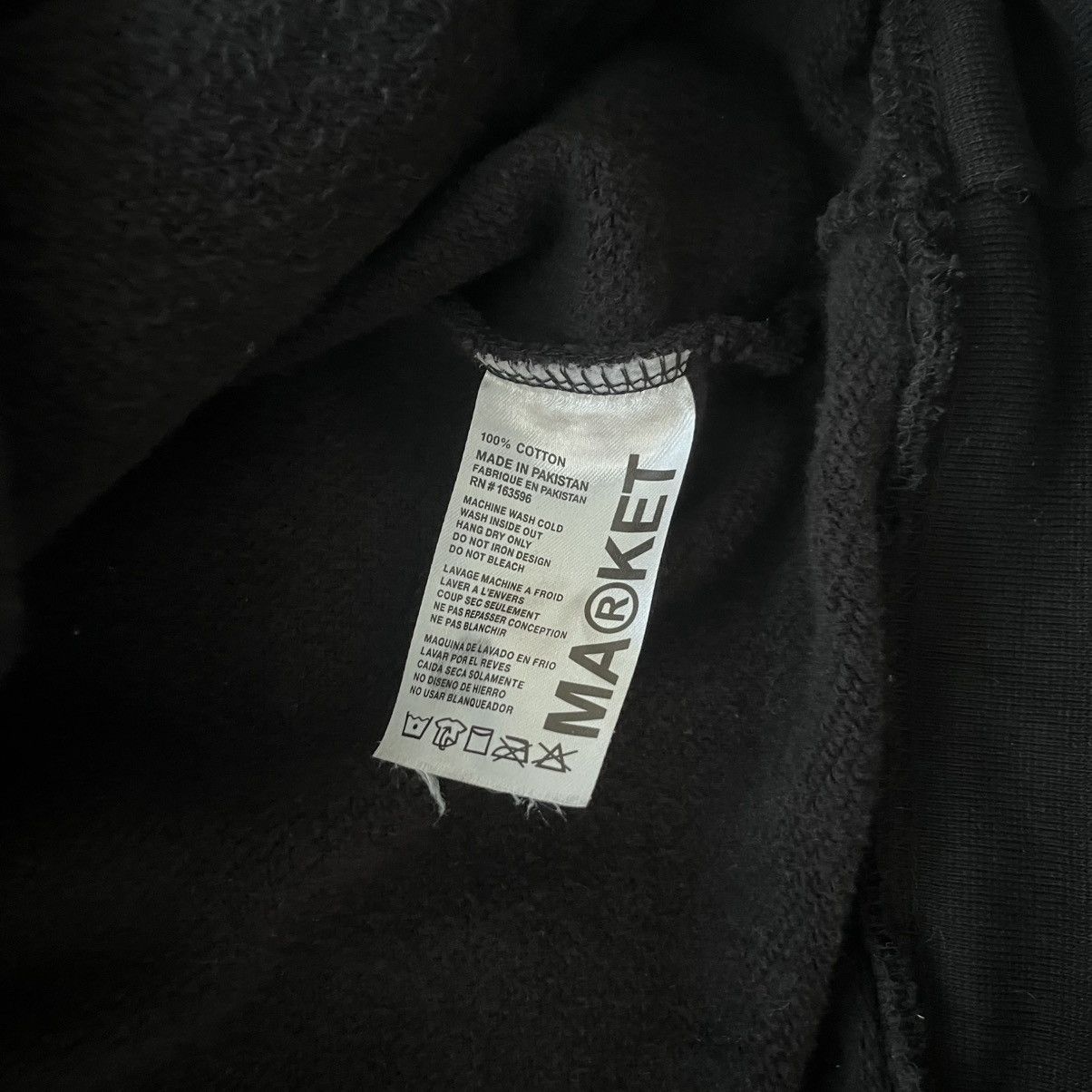 Market Market Arc Puff Print Hoodie FW21 Mens Size Large Black Size US L / EU 52-54 / 3 - 6 Thumbnail