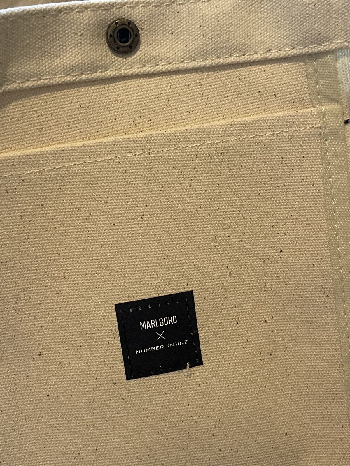 Marlboro × Number (N)ine Number Nine x Marlboro Logo Tote Bag Size ONE SIZE - 5 Thumbnail