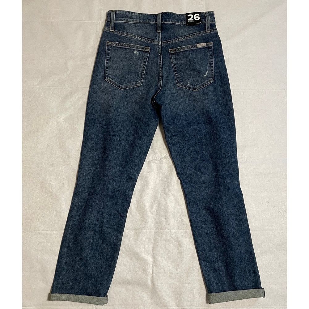 Joe's NWT New $189 Joe's Boyfriend Rolled Hem Jeans Size 26 Size 26" / US 2 / IT 38 - 3 Thumbnail