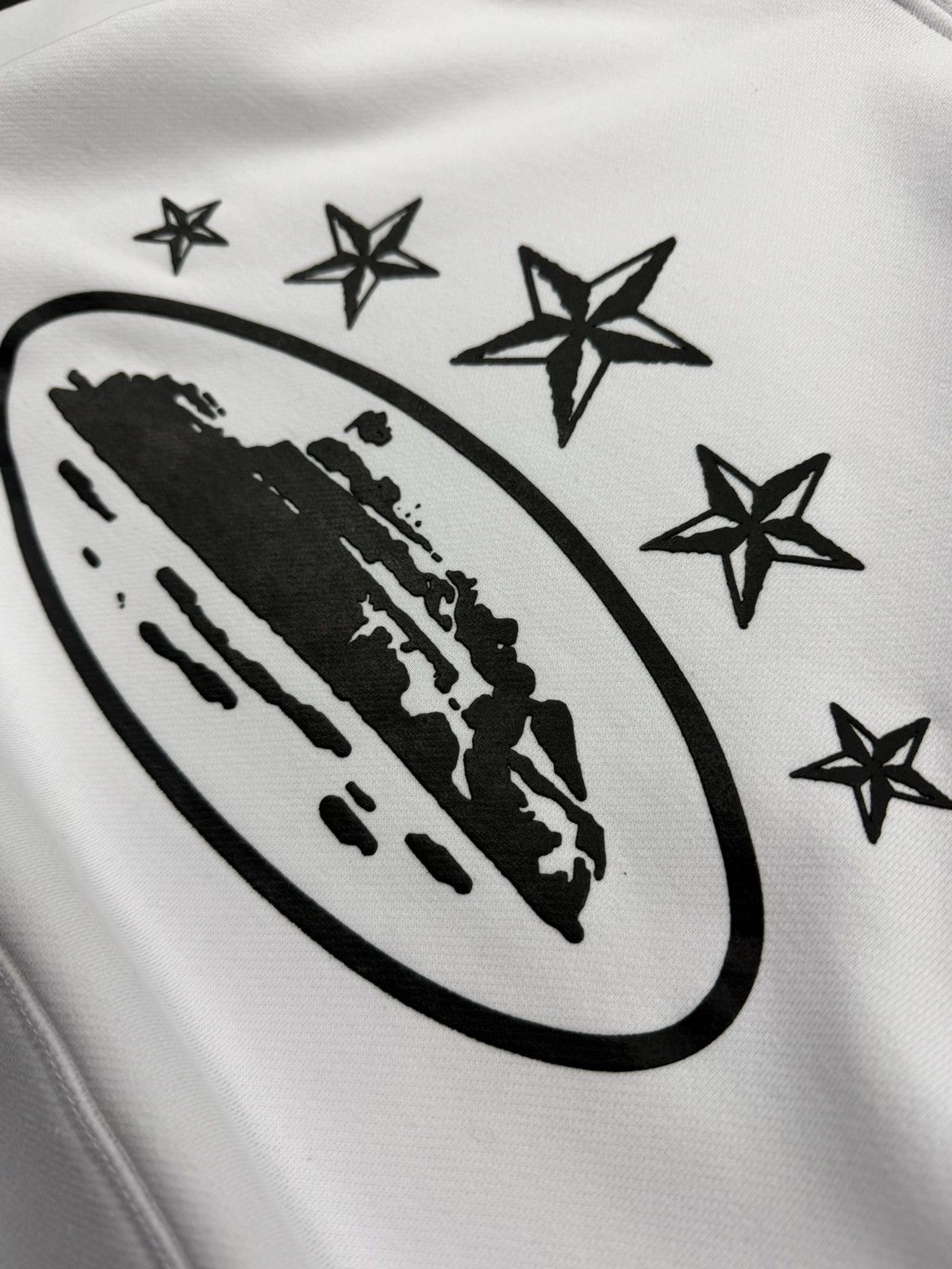 Corteiz Corteiz Alcatraz Big Logo White Heavy Cotton Hoodie STREETW Size US M / EU 48-50 / 2 - 13 Thumbnail