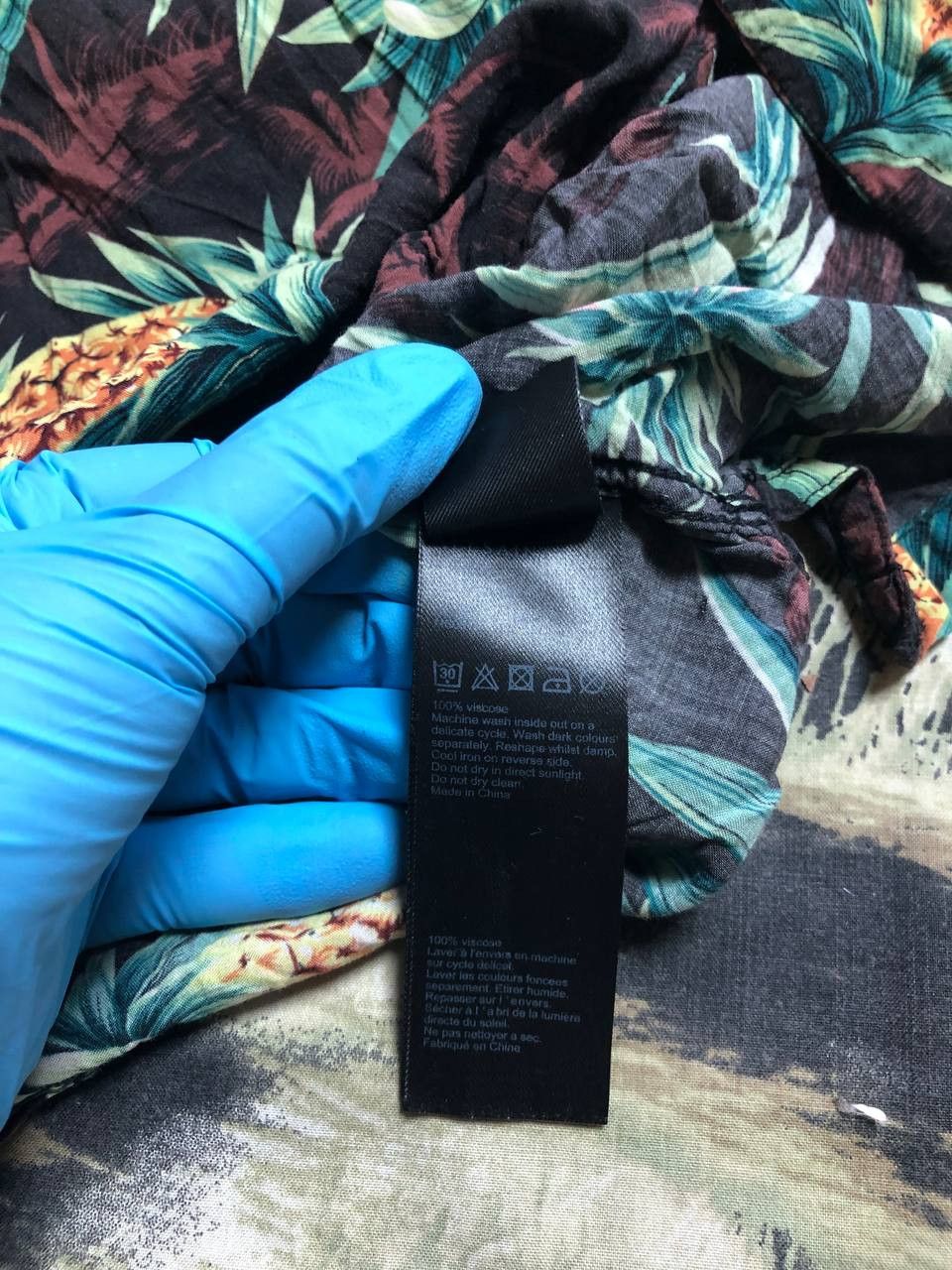 Allsaints Dark Hawaiian Shirt Vintage Floral Hawaiian Casual Shirt Size US M / EU 48-50 / 2 - 3 Thumbnail