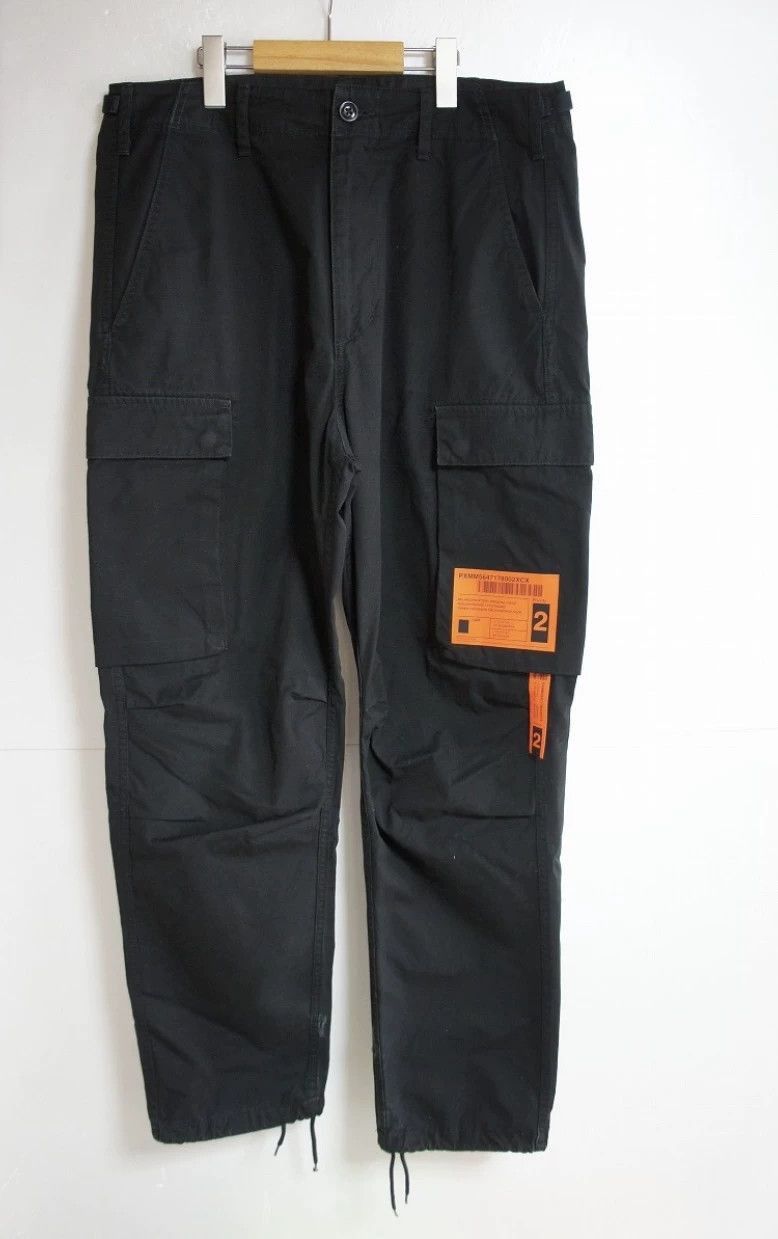 Neighborhood Black Cargo Pants with Multiple Pockets Size US 32 / EU 48 - 1 Thumbnail