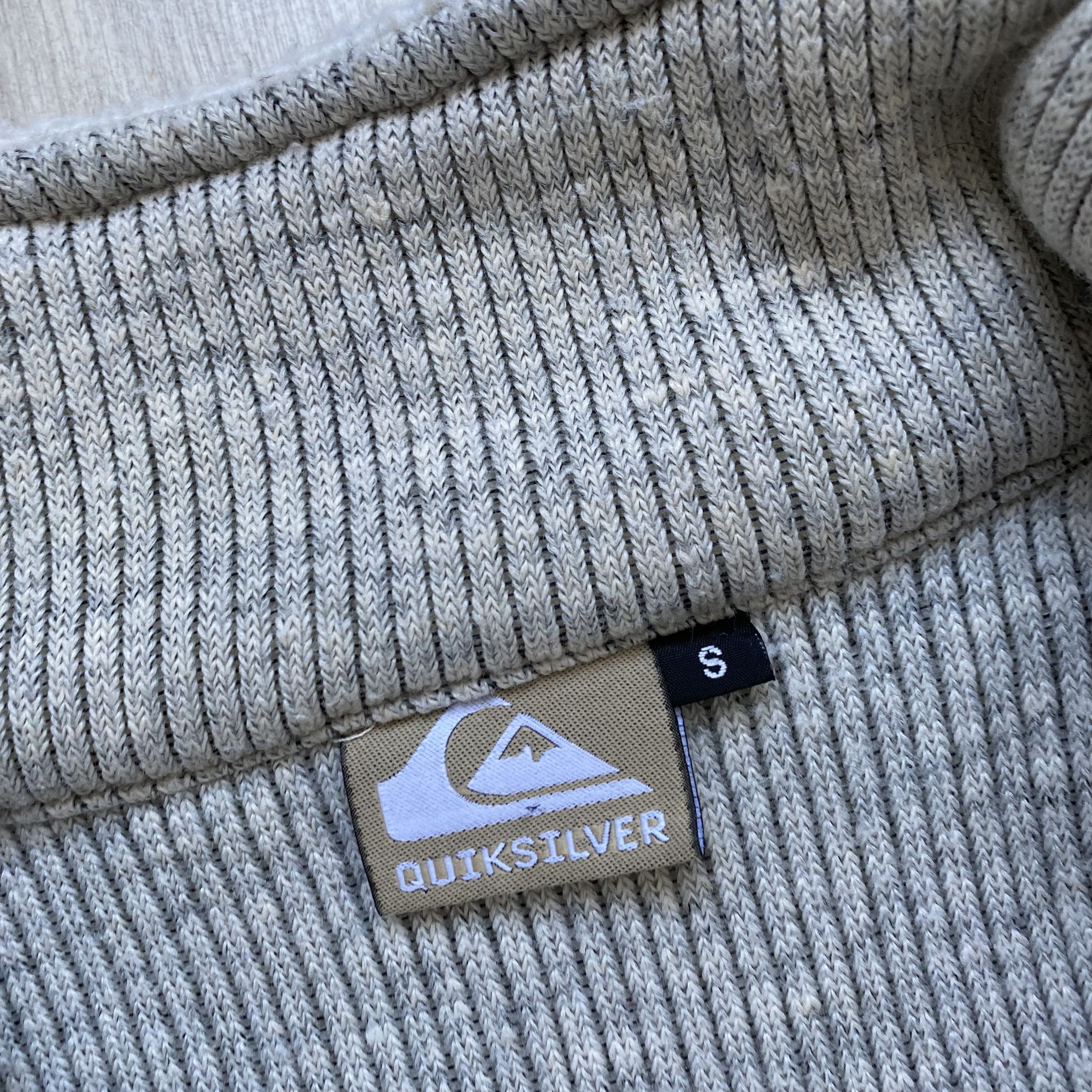 Quiksilver Vintage 80-90s Quiksilver fleece zip sweater Teddy Synchilla Size US S / EU 44-46 / 1 - 11 Thumbnail